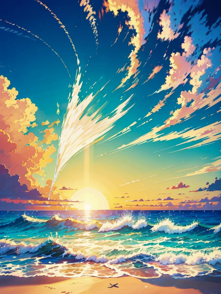summer, sun, ocean, beach--v6
