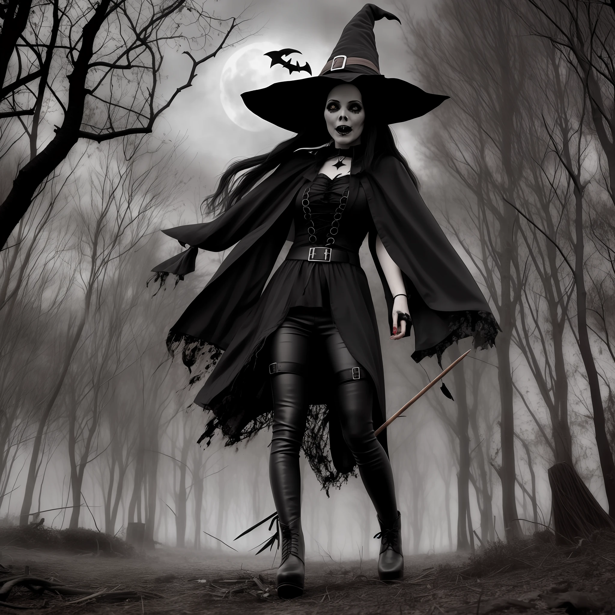 Macabre witch terror