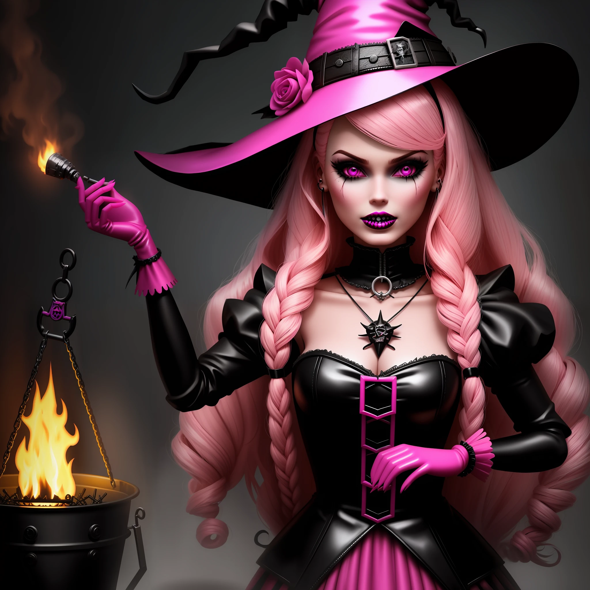 Barbie Terror macabre witch