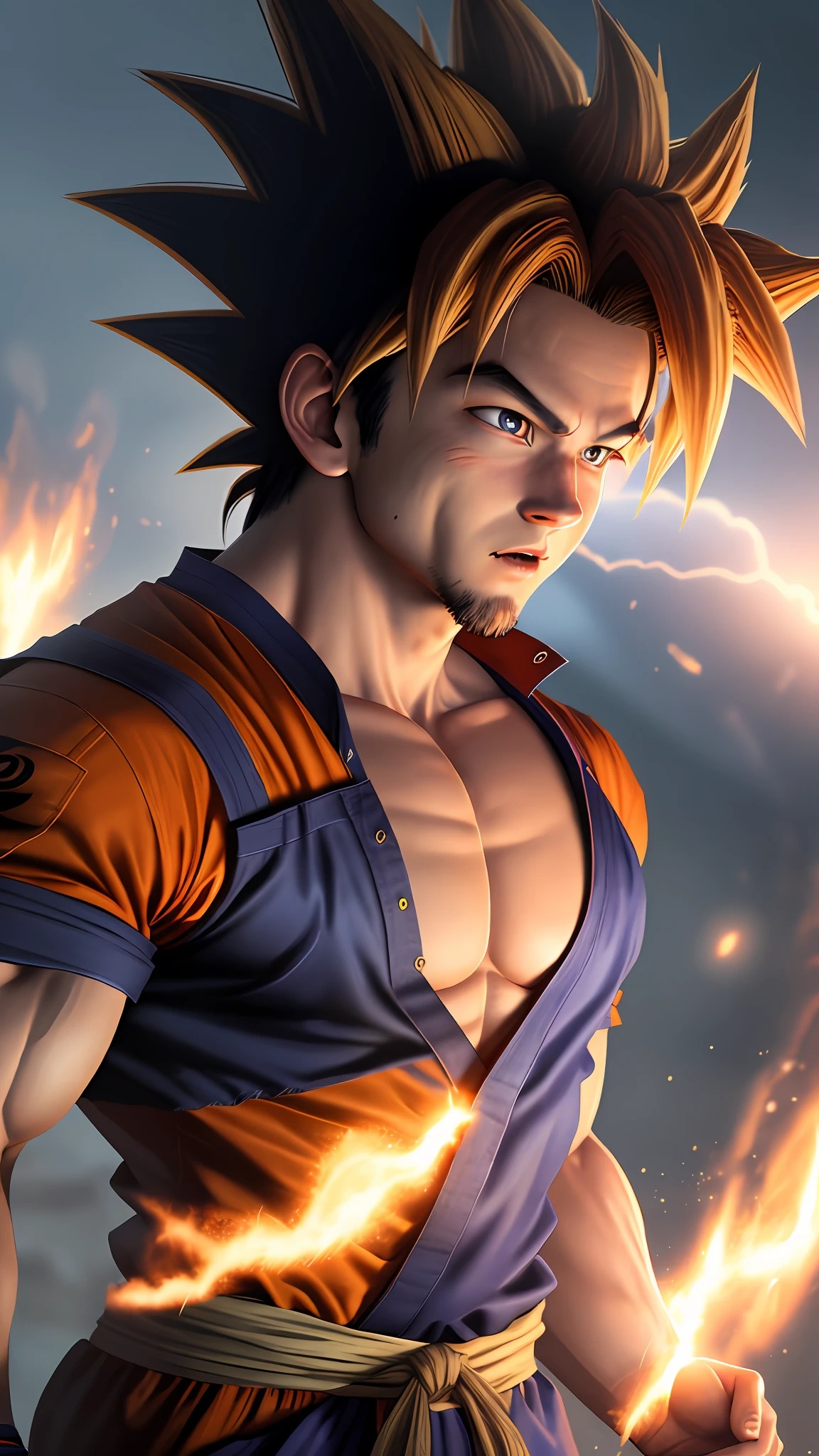 Realistic Goku
