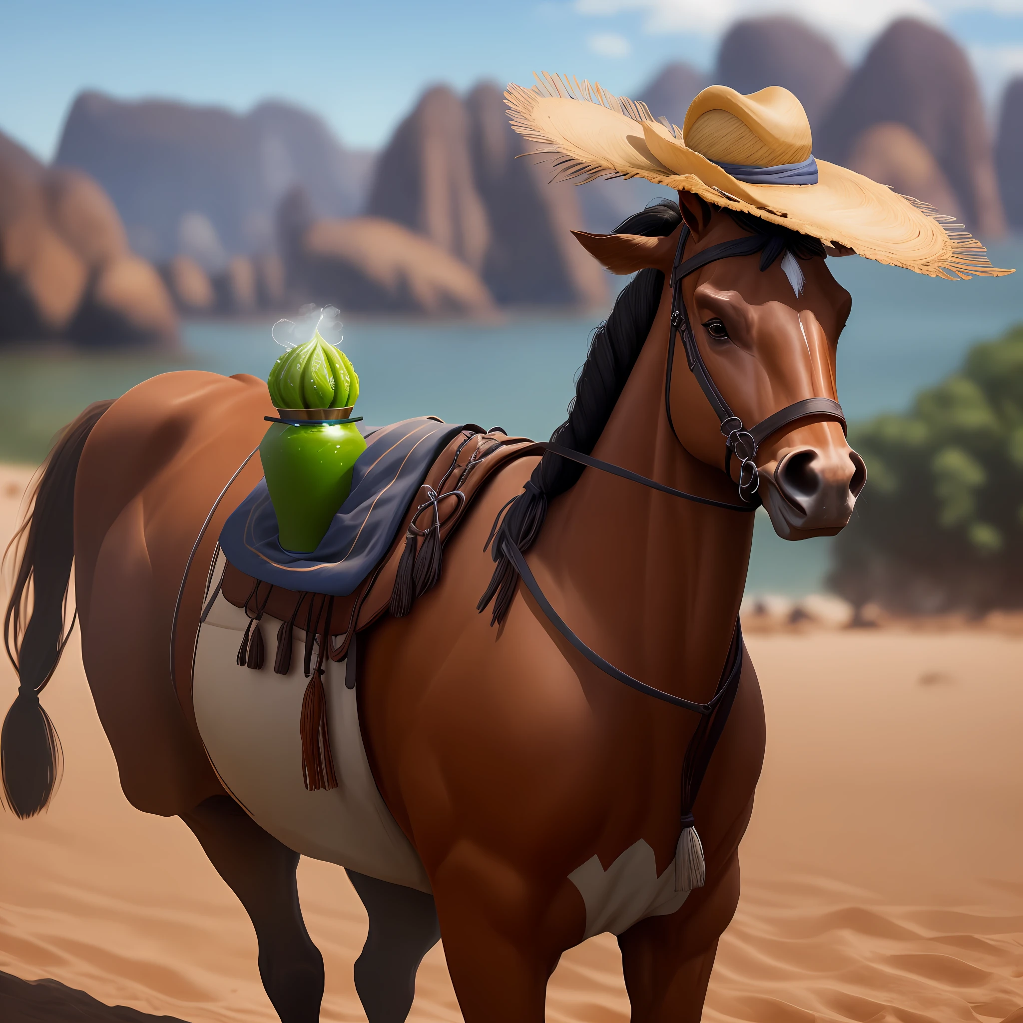 Gaucho drinking chimarrão, 8k quality, cinematic focus