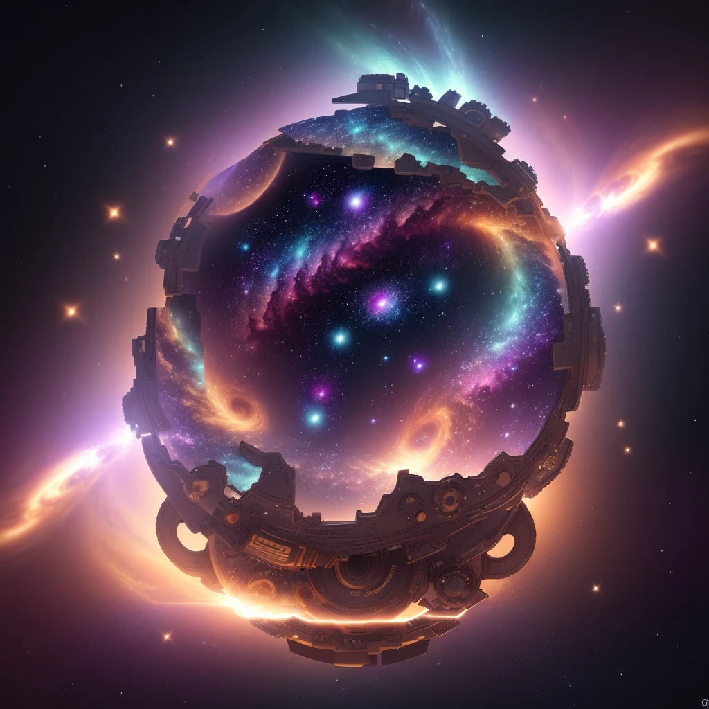 galaxies, spirals, space, nebulae, stars, smoke, iridescent, intricate detail, in the shape of a rabbit, octane render, 8k, --q 2 --ar 2:3 --uplight