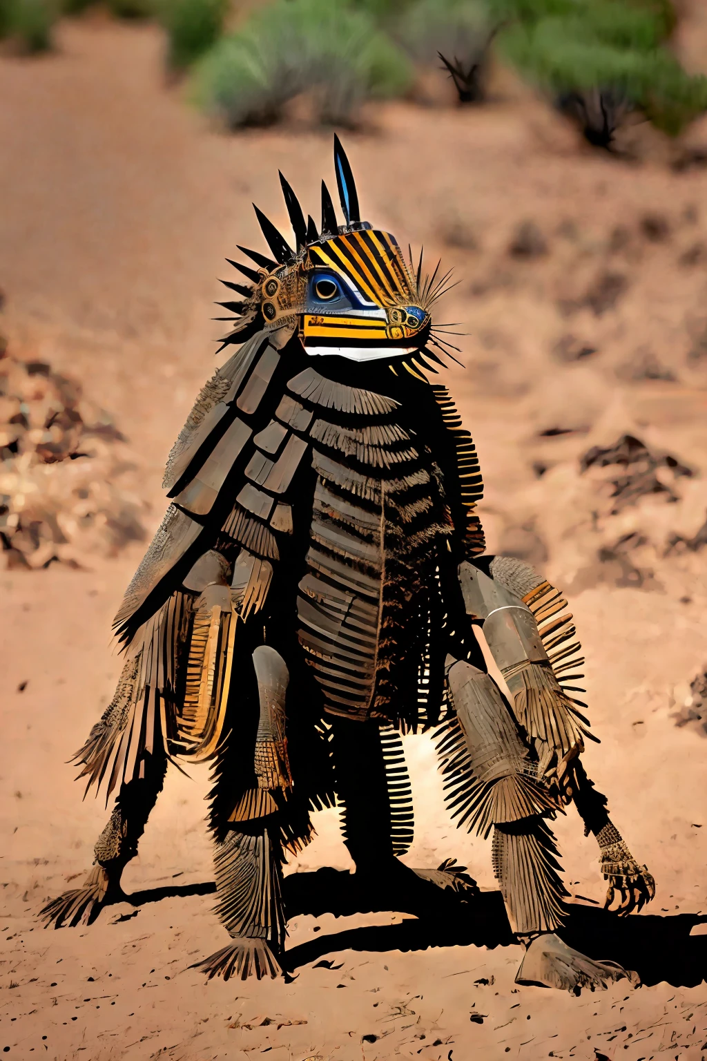 aztec anthill, proud, tall, kinda mean
