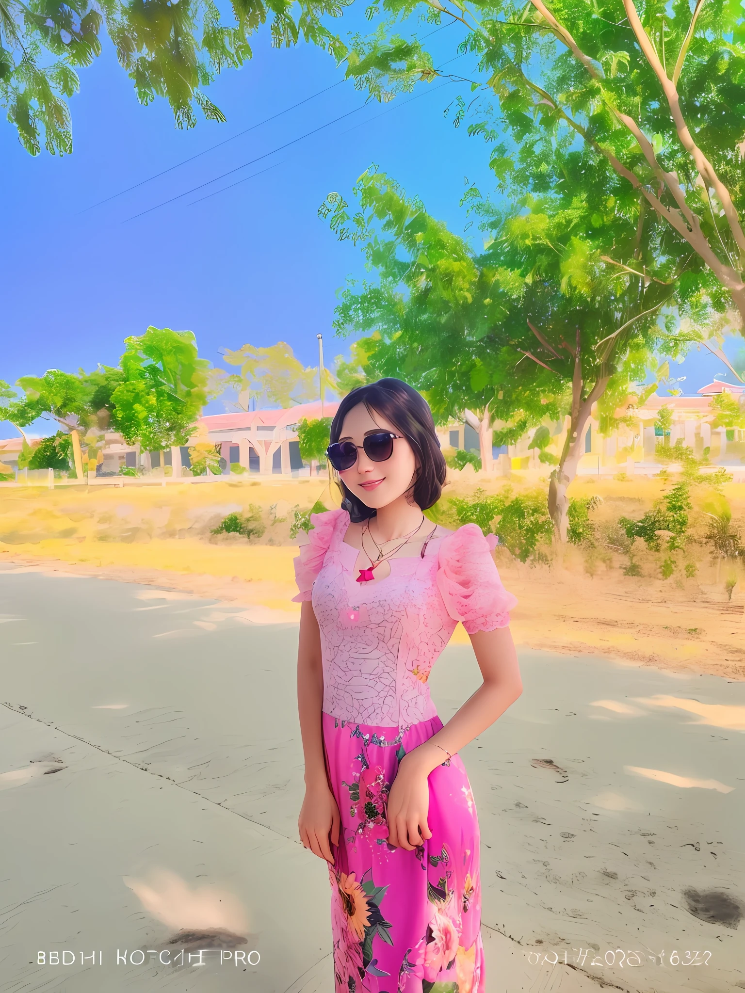 best quality, masterpiece, highres, 1girl,blush,(seductive smile:0.8),star-shaped pupils,necklace, jewelry,Beautiful face,upon_body, tyndall effect,photorealistic, dark studio, rim lighting, two tone lighting,(high detailed skin:1.2), 8k uhd, dslr, soft lighting, high quality, volumetric lighting, candid, Photograph, high resolution, 4k, 8k, Bokeh,sunflower,not sexy dress,white and green uniform