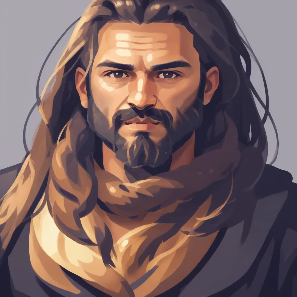 arafed man with long hair and a beard wearing a black jacket, 8k selfie photograph, stable diffusion self portrait, detailed unblurred face, a photo of a disheveled man, looking straight into camera, looking straight to camera, selfie of a man, portrait shot 8 k, wide - angle portrait, wideangle portrait, looking directly at the camera