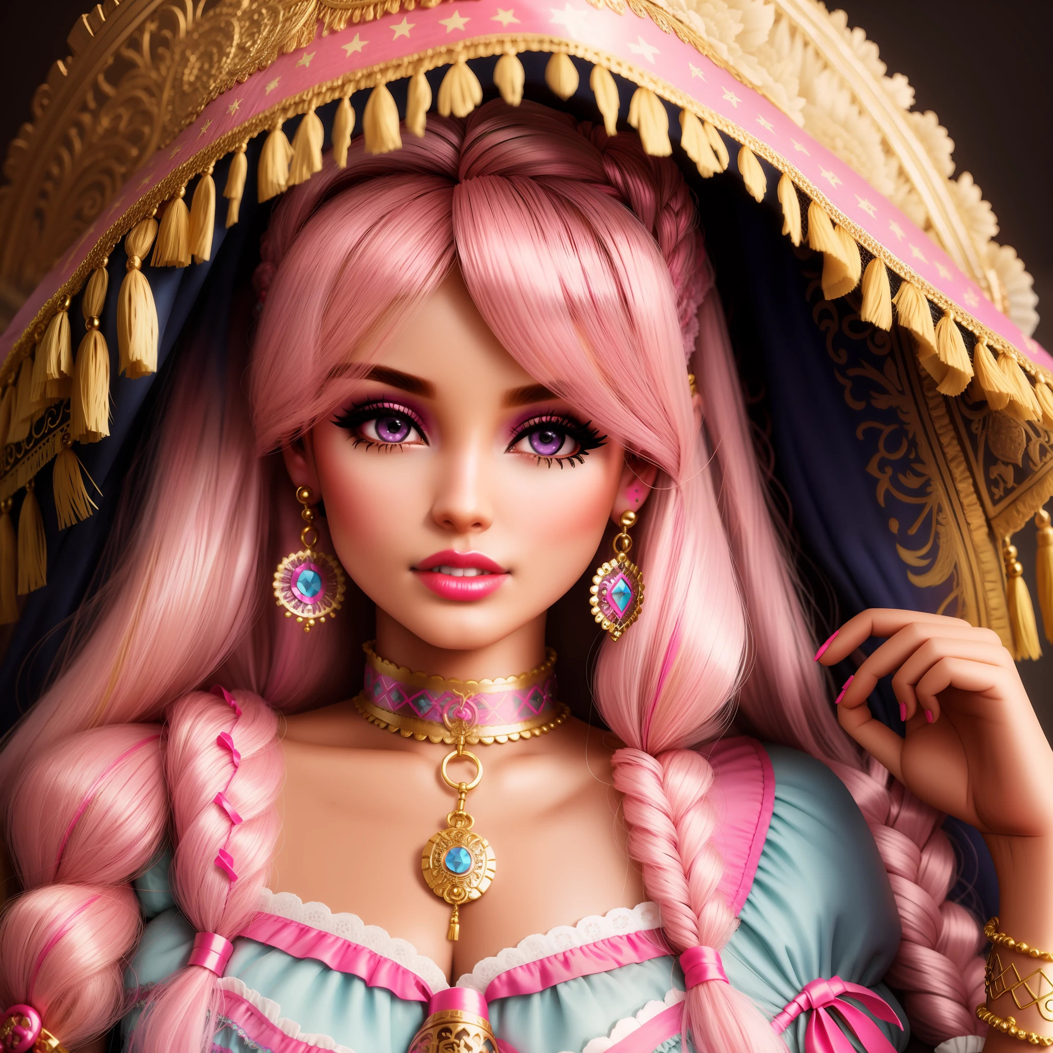 Behaved gypsy barbie