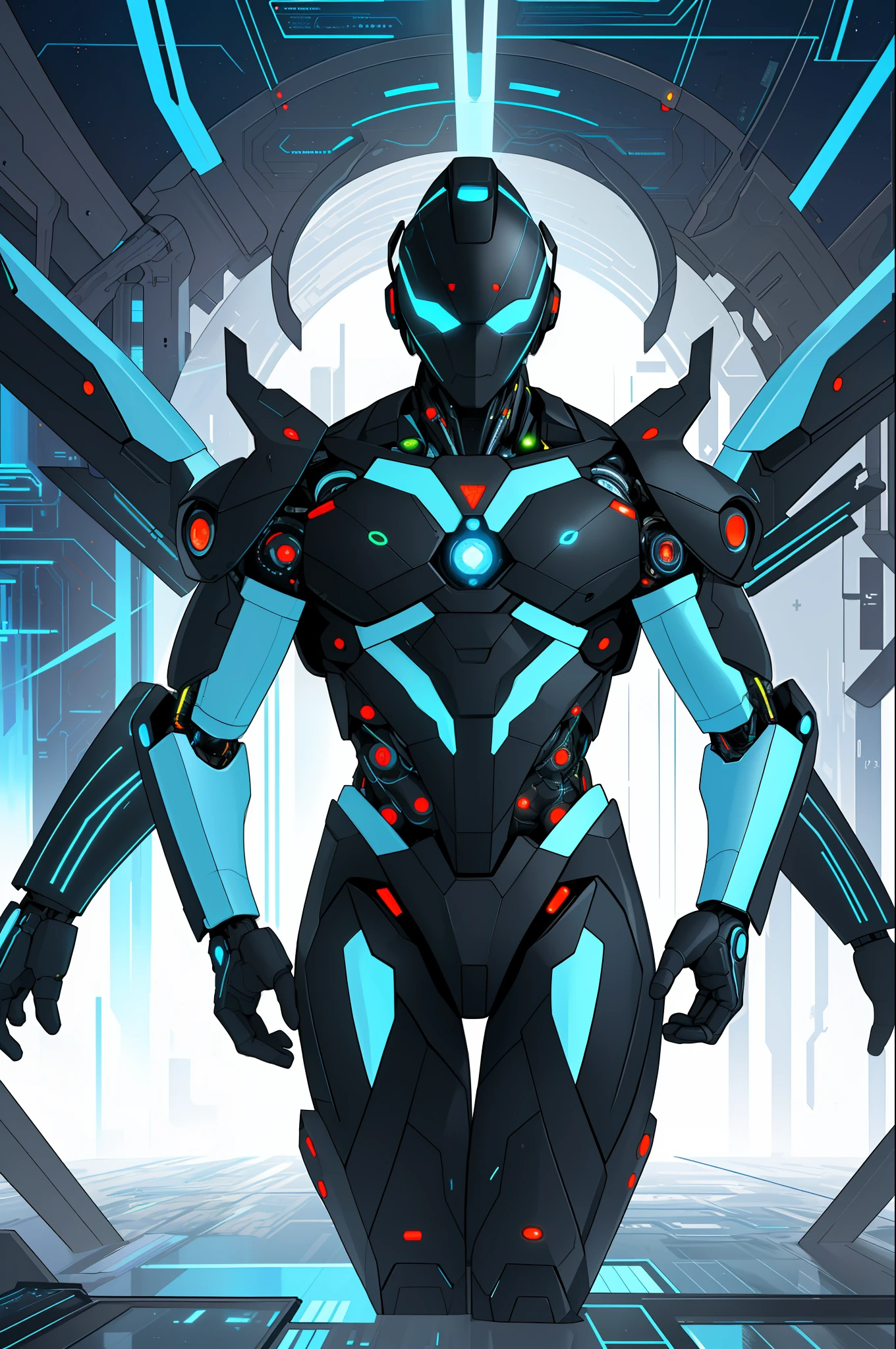 The god of AI is a masterpiece of artwork, featuring ultra-detailed 8k resolution, impeccable quality, and a futuristic vibe that's dynamic and engaging. With a sleek, polished finish, the god of AI shimmers with life and energy, embodying the power and potential of artificial intelligence. Through intricate design, vivid colors, and expert lighting, this piece captures all the wonder and mystery of this cutting-edge technology, immersing you in a world of endless possibilities. Let your imagination soar and experience the ultimate fusion of art and technology with the god of AI.