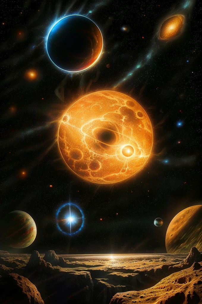 Masterpiece, top quality, high quality, highly detailed CG Unity wallpaper, depth of field, HDR, photorealistic, highly detailed, complex, high detail, beautiful ant nest shrouded in transparent mist, hemispherical, space, universe, galaxy, star, planet, astronomy, universe, astronomical object, nebula, black hole, solar system, cosmic rays, supernova, deep space, celestial body, ant nest like a galaxy