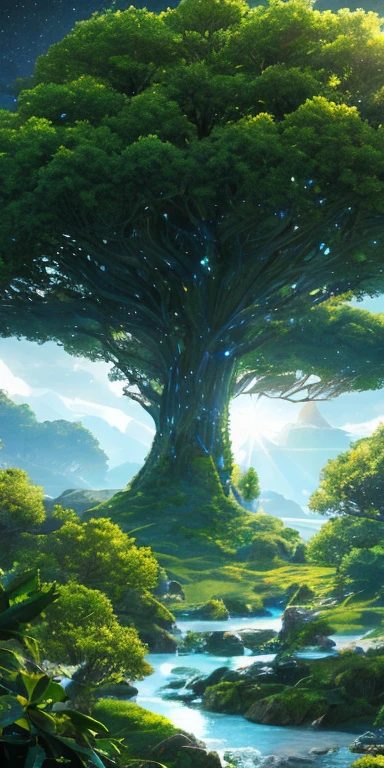 Tree shade green
