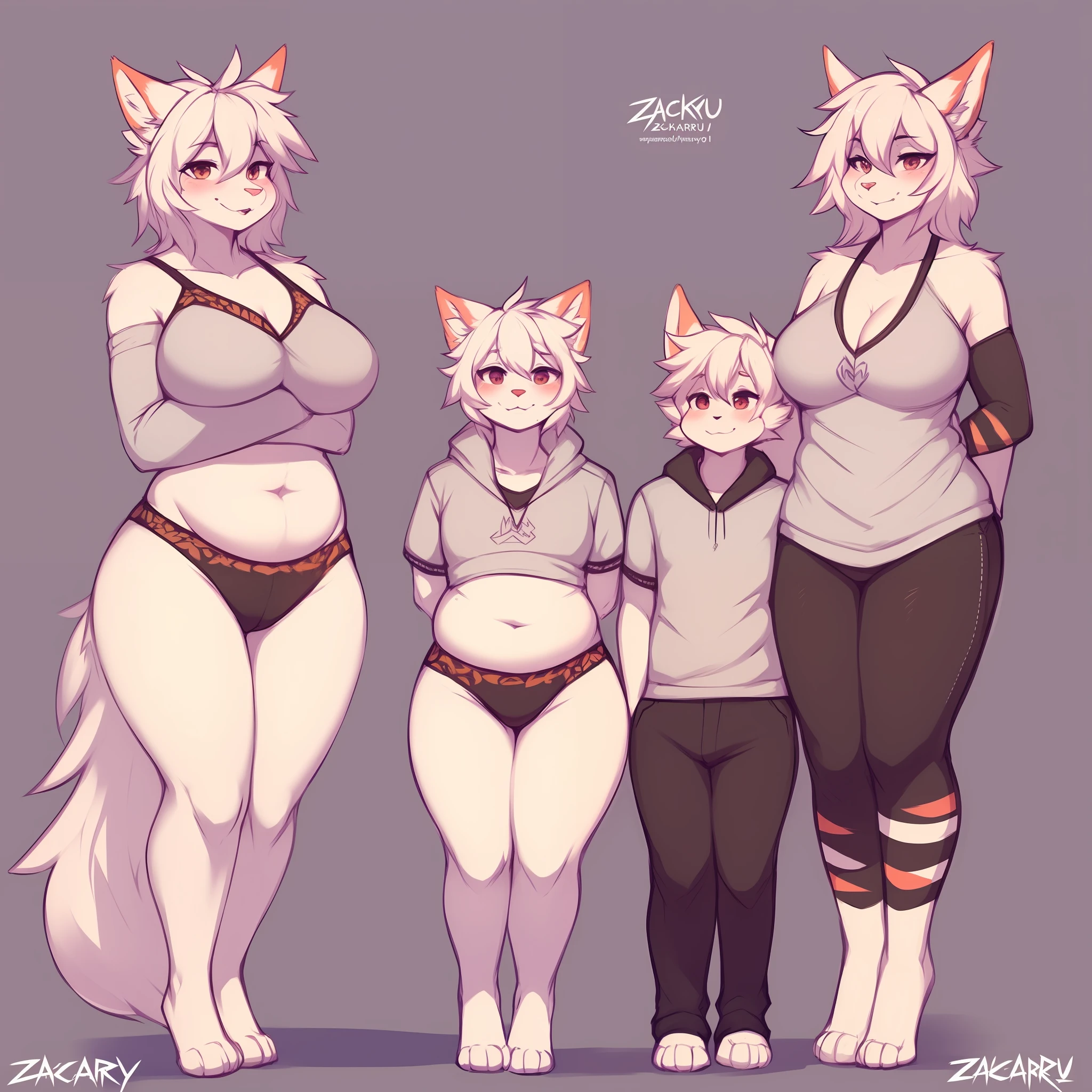by zackary911, hioshiru, zackary911, mommy and sister gained weight and got alot taller than her son, adults, short boy