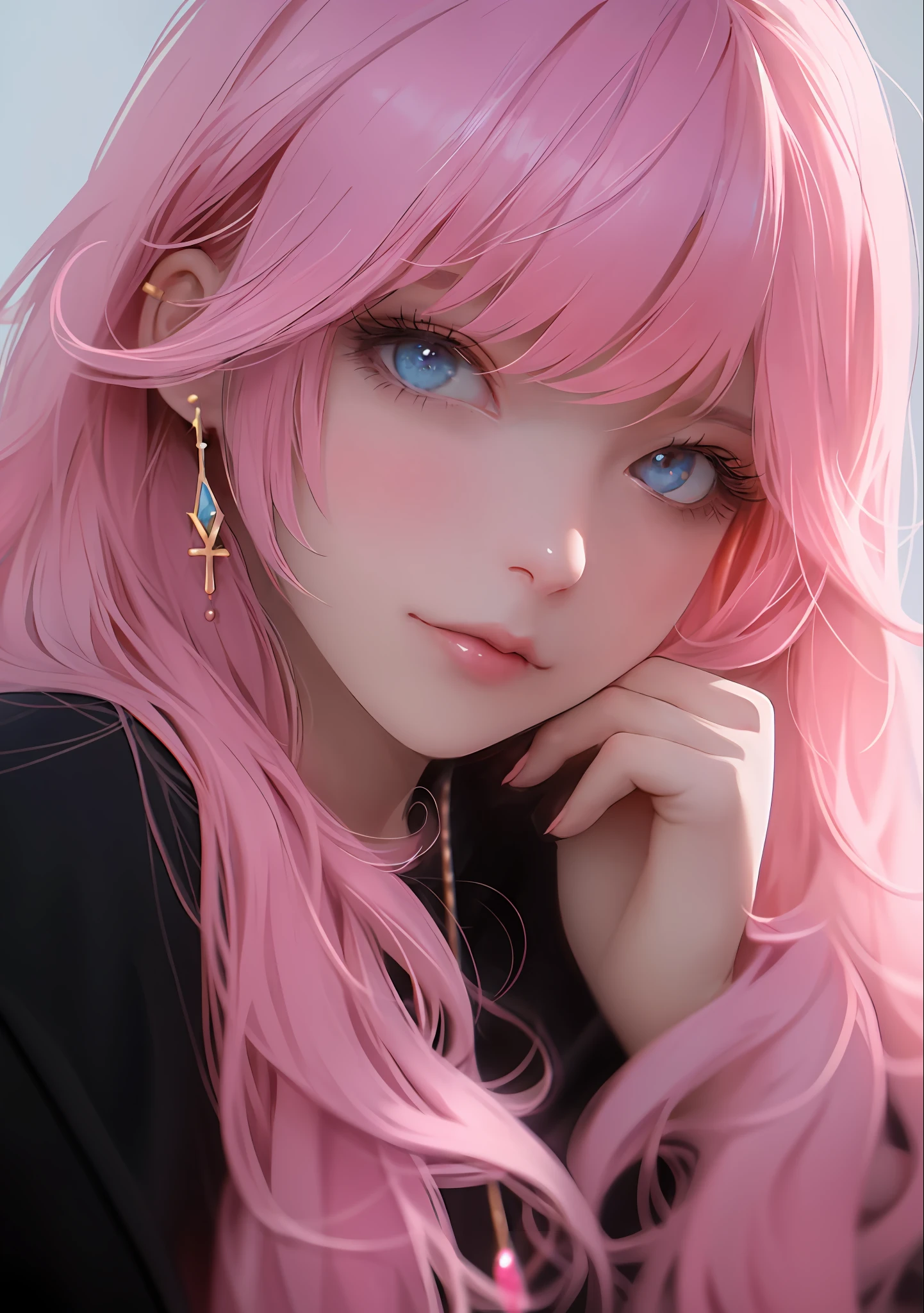 a close up of a woman, 3 d anime realistic, stunning anime face portrait, photorealistic anime, realistic young anime girl, beautiful anime portrait, photorealistic anime girl render, realistic anime artstyle, beautiful anime girl, realistic anime 3 d style, anime style. 8k, artwork in the style of guweiz