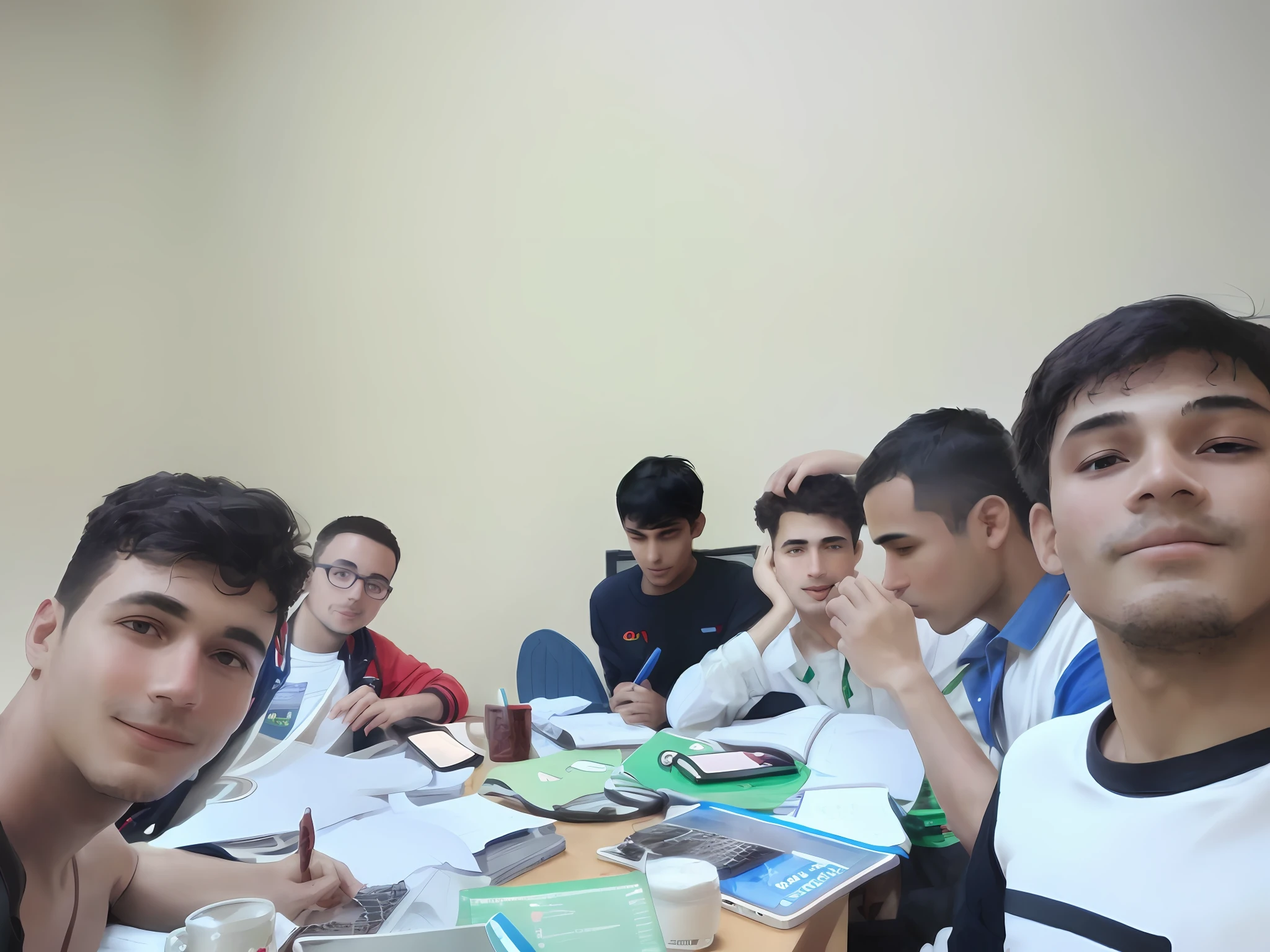 french man,students,coding,computer
