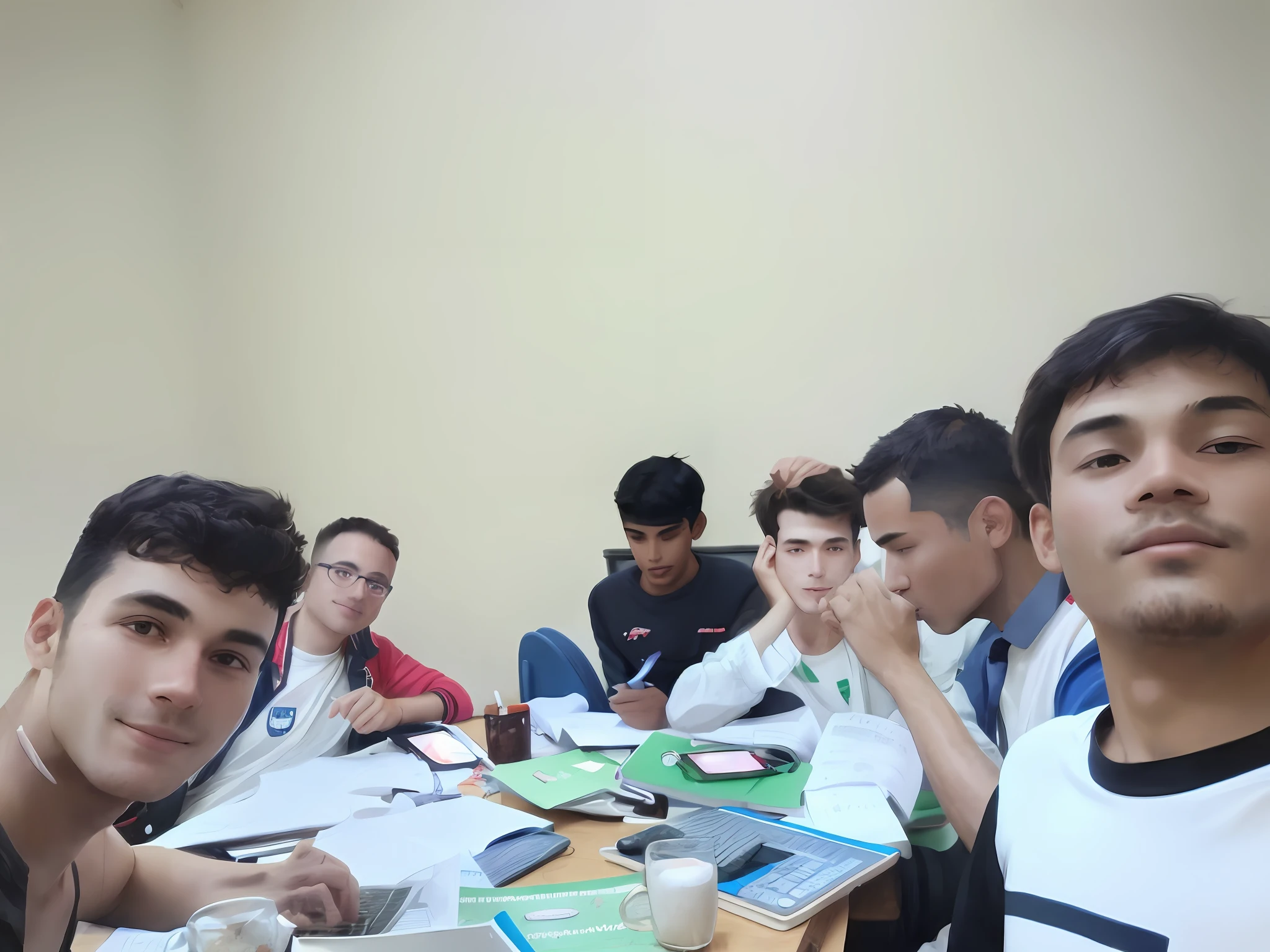 french man,students,coding,computer