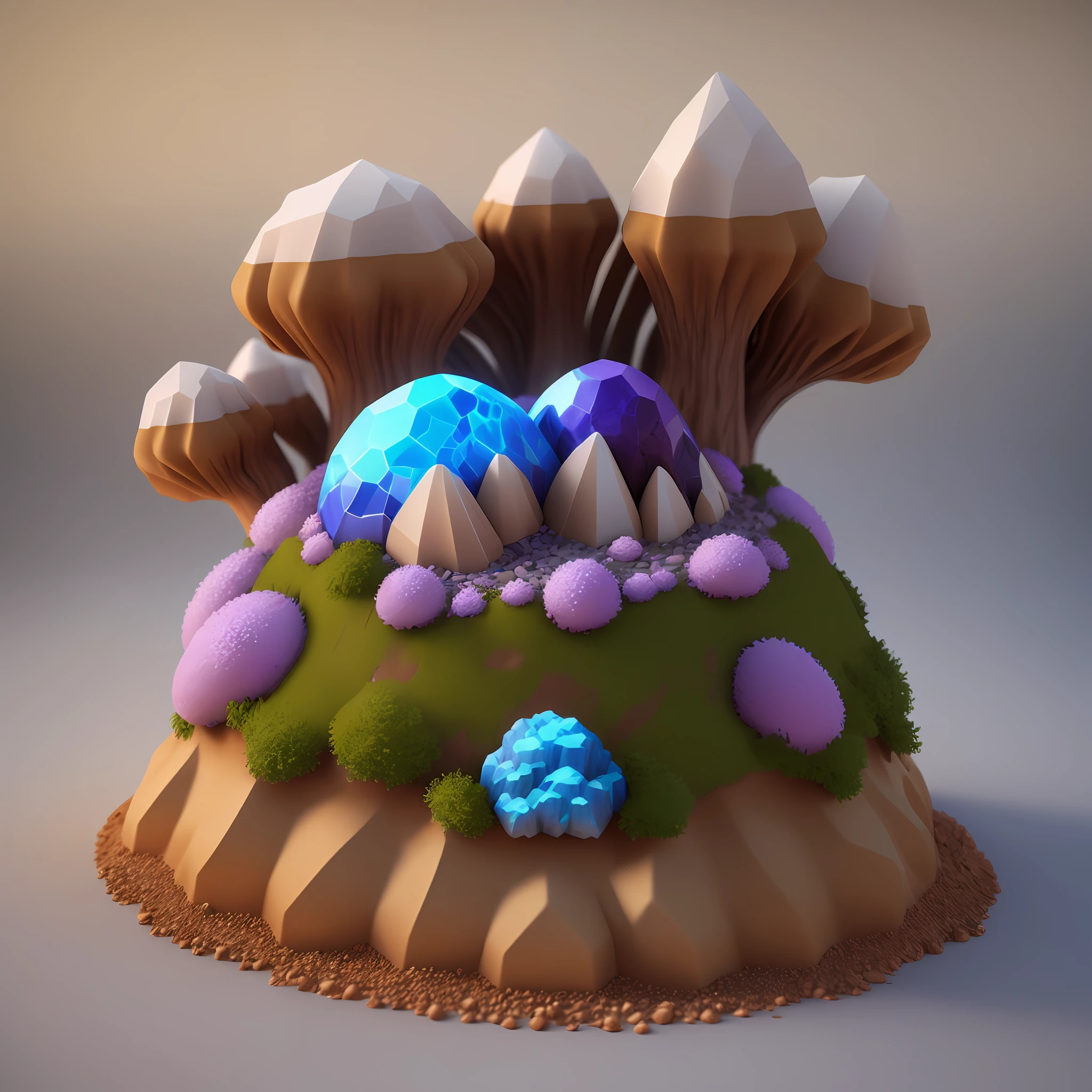 Anthill geode 3D designs