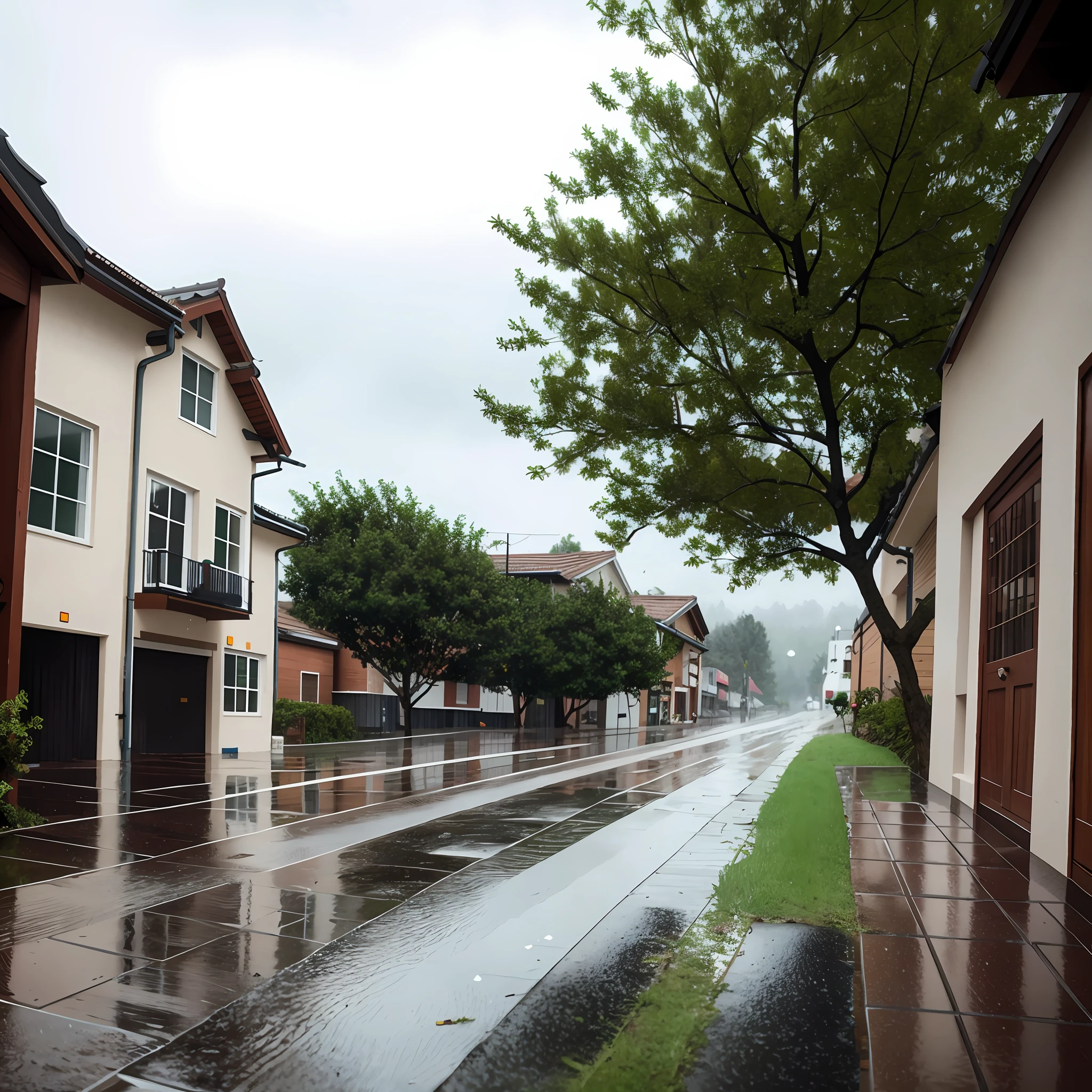 a rainy day