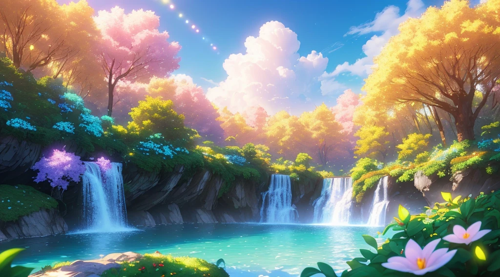 (extremely detailed CG unity 8k wallpaper,masterpiece, best quality, ultra-detailed),(best illumination, best shadow, an extremely delicate and beautiful),floating, high resolution, 

[(1hero|mario),high saturation,best illustration,stylish pose,red hat and shirt,blue suspenders,white gloves,brown shoes,friendly smile,overall creative, looking at viewer:0.8], 

[:(colorful forest, depth of field,many flying flowers and greenery,blue sky,billows of cloud,Volumetric light,glimmering sun):0.3]