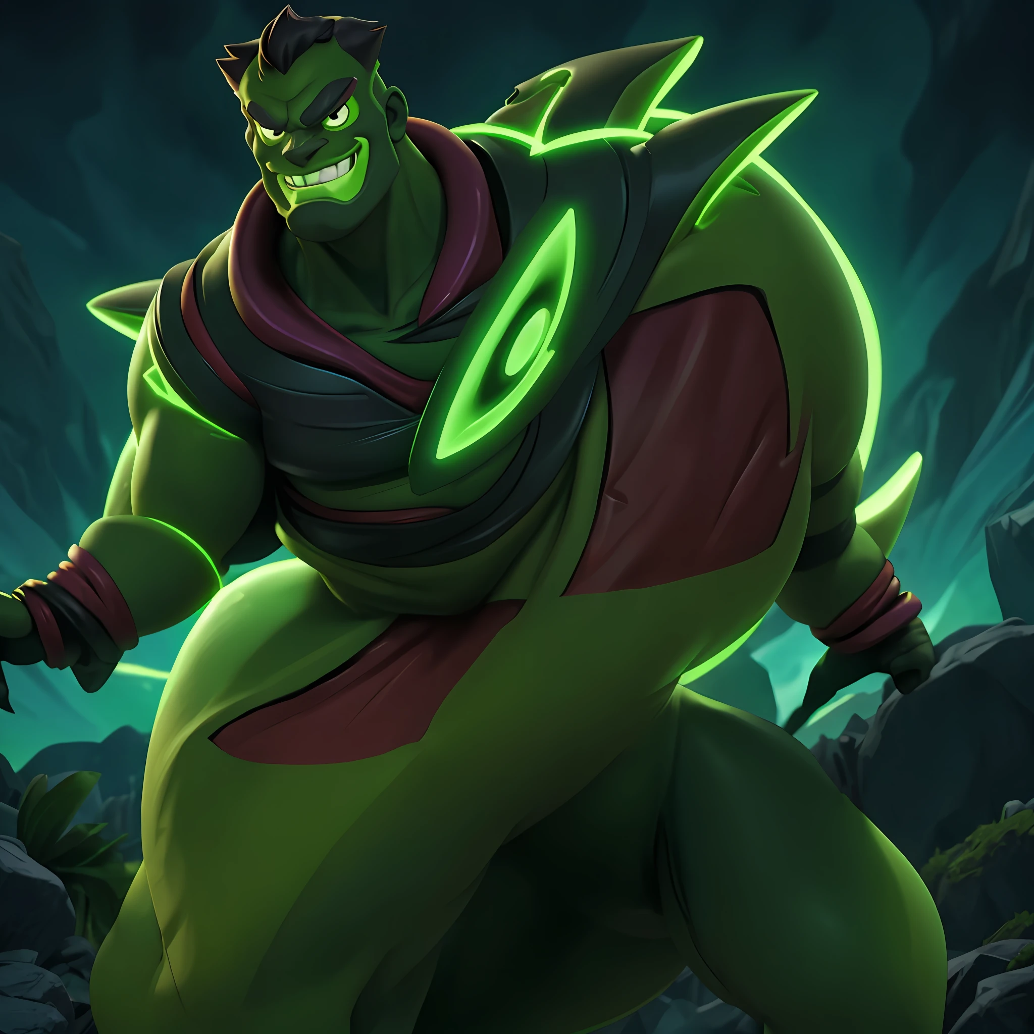 Ben 10 monsters, vivid colors, illuminated background, 8k quality, cinematic focus