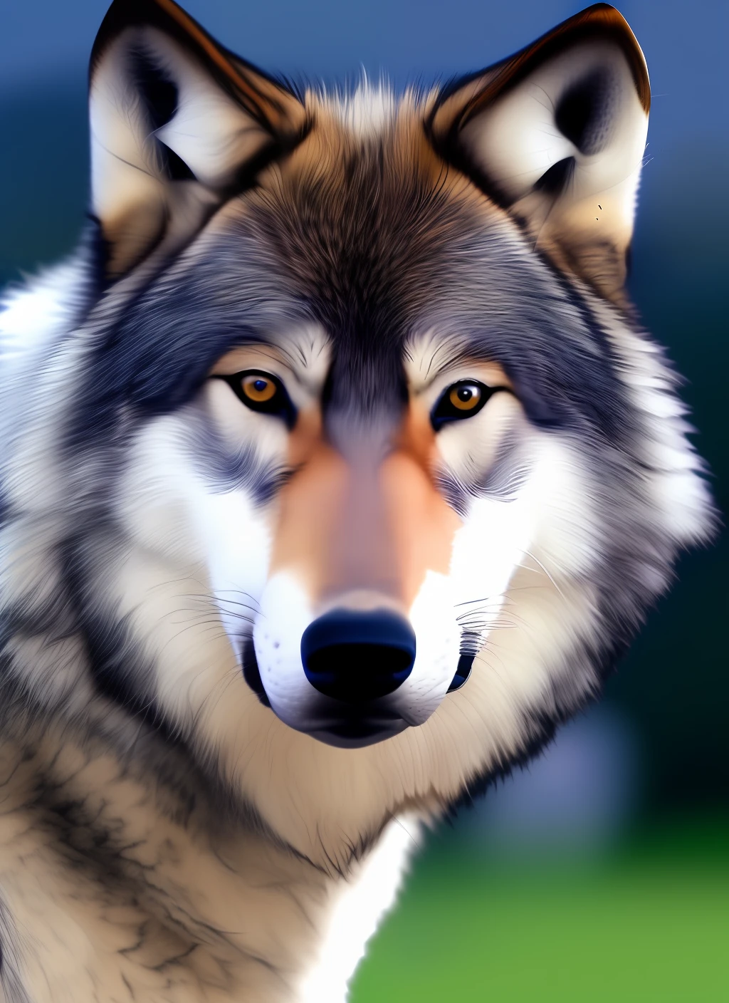 Wolf furry