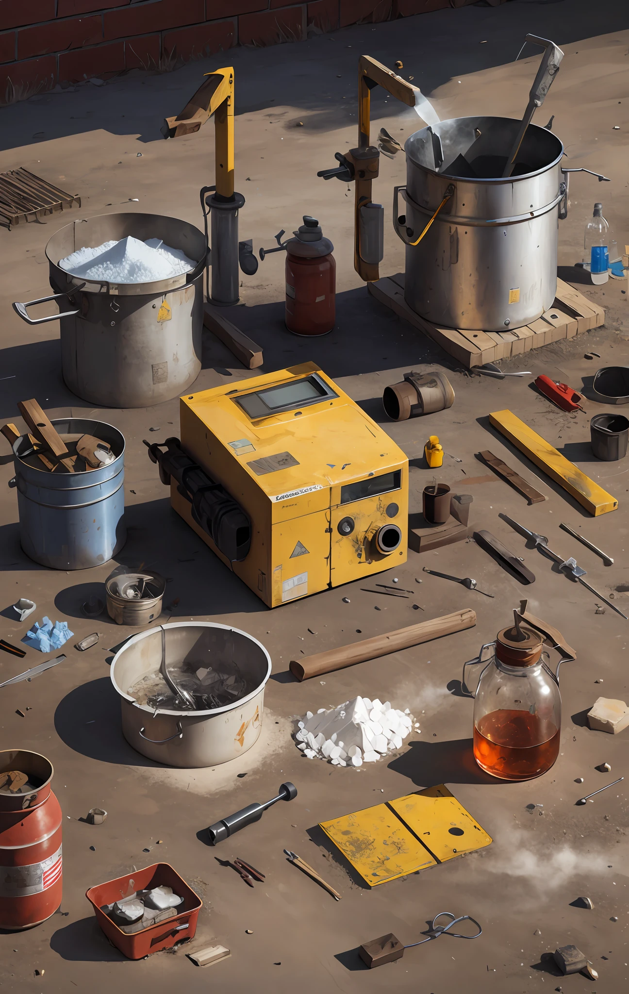Meth equipment