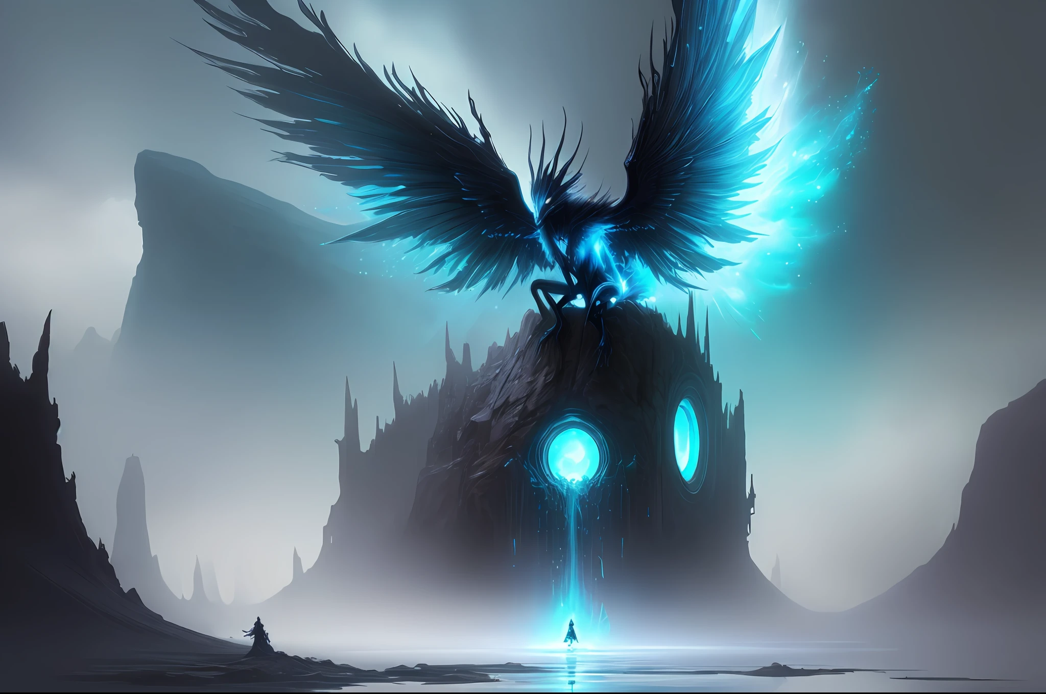 (masterpiece, best quality:1.2), illustration, 8k wallpaper, colorful, (portal:1.1), (otherworldly creature:1.2), (magical energy:1.1), (floating debris:1.05), (dark and mysterious environment:1.05), (multiple arms:1.05), (glowing third eye:1.1), (bright light:1.05), (illumination:1.05), (fantasy:1.15), (surreal:1.1), (enigmatic:1.05), (intriguing:1.05), (ethereal:1.08), (mystical:1.1), (cosmic:1.05), (interdimensional:1.1), (unearthly:1.05), (spellbinding:1.1), (unforgettable:1.05), (fantasy art:1.1), (digital art:1.05), (magical realism:1.08), (epic:1.1), (concept art:1.05), (highly detailed:1.1), (cinematic:1.05), (surrealism:1.05), (mystery:1.05), (astonishing:1.1), (by Andrey Surnov:1.05), (mind-bending:1.1), (fascinating:1.05), (unbelievable:1.05), (otherworldly landscapes:1.1), (breathtaking:1.05), (incredible:1.05), (portal opening:1.05)
