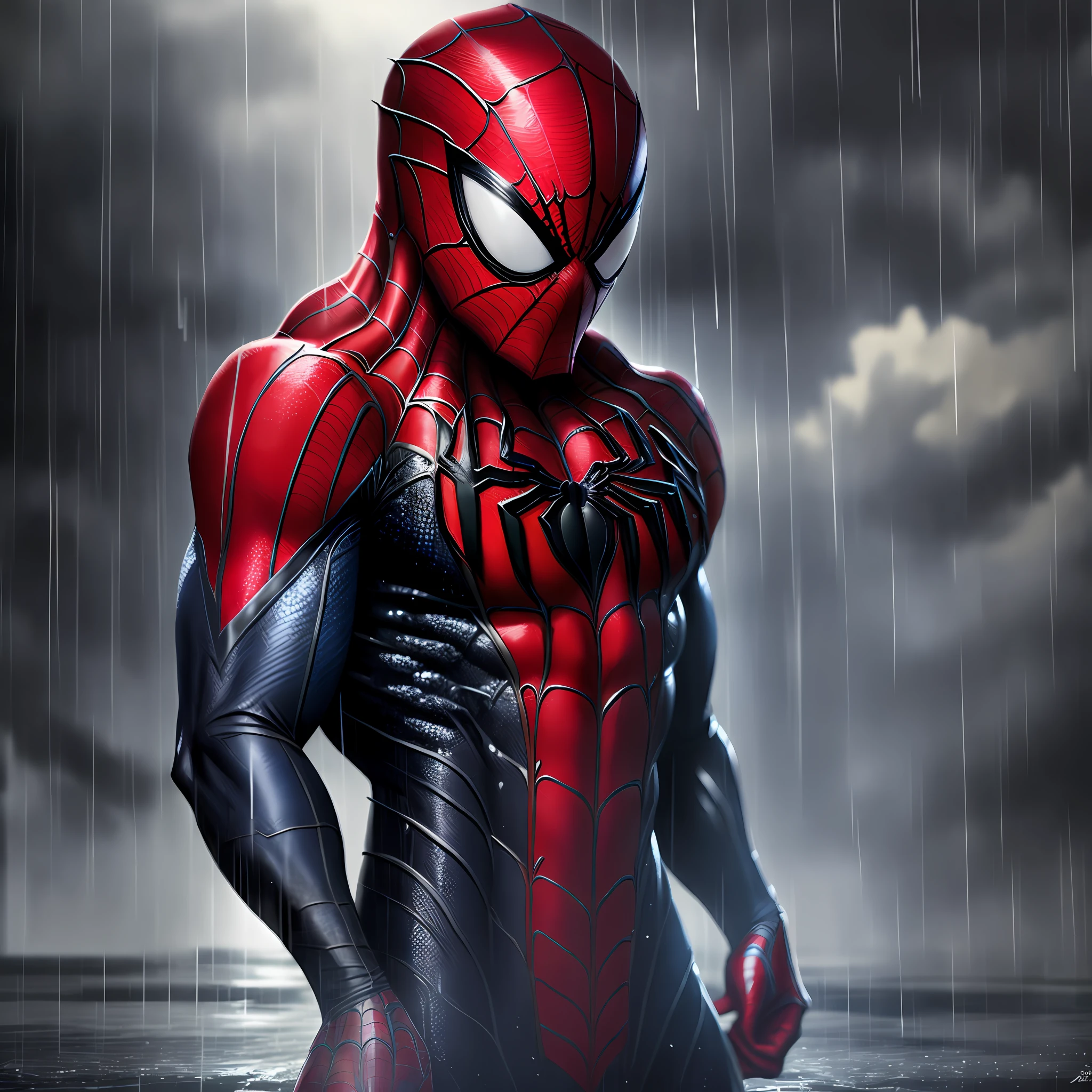 (Raining) venom spiderman