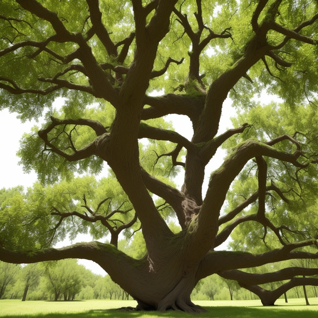 Tree with legs
