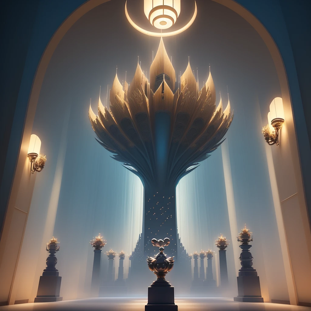 Decoration Film Festival Opening Ceremony, VHD ((Pixar-inspired)), (detailed, complex, complex)), ((inspirational, amazing)), ((composition, balance, lighting)).