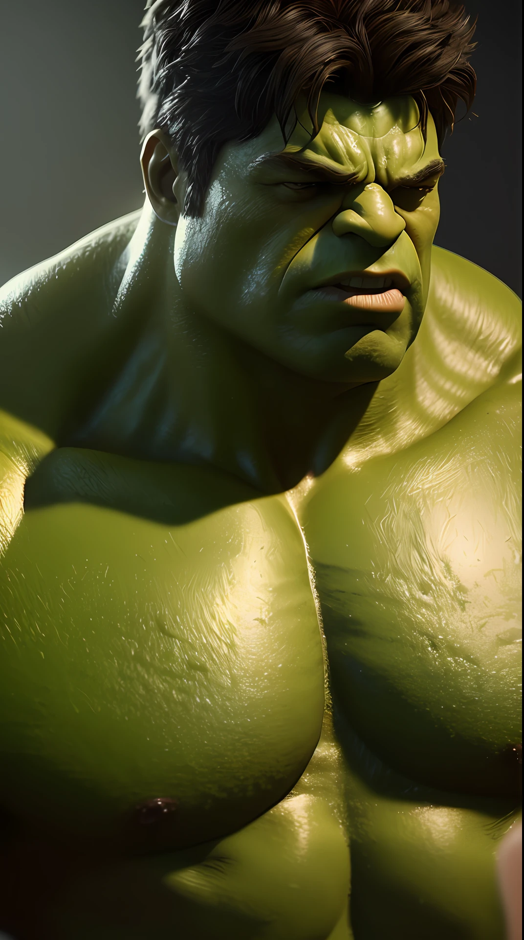 hulk, photography, soft lighting, soft details, octane, artstation trending, ultra high detail, ultra realistic, cinematic,16k