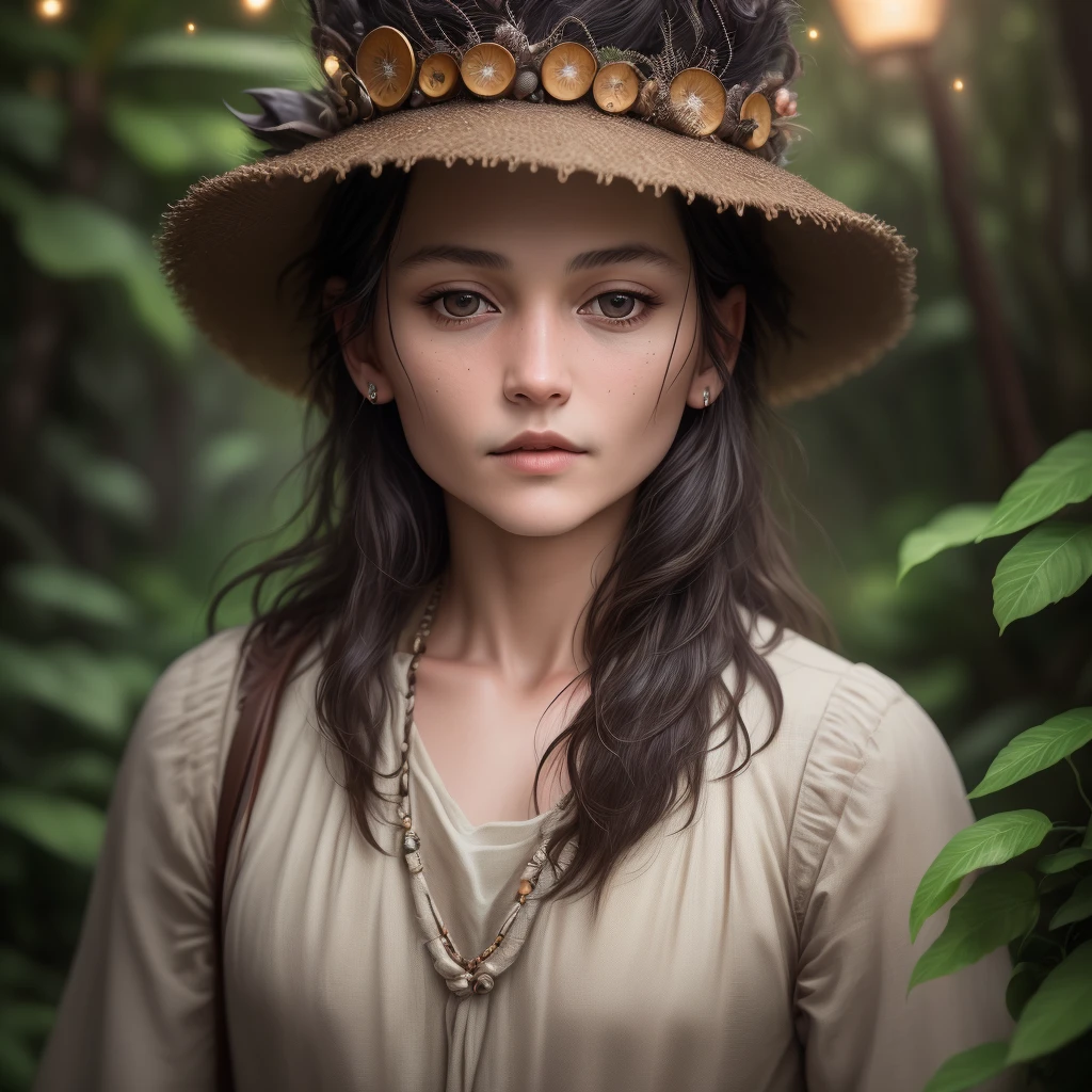 masterpiece, johnny depp walking through jungle at night among fireflies, (high detail:1 1), rough face, natural skin, high quality, nsfw, beautiful eyes, (detailed face and eyes), (face: 1 2), noise, extra, real photo, PSD, lamp film photography, sharp focus, contrast lighting, detailed skin, high resolution 8k, crazy detail, realistic, professional photography, 8k UHD, SLR camera, soft lighting, high quality, film grain, Fujifilm XT3