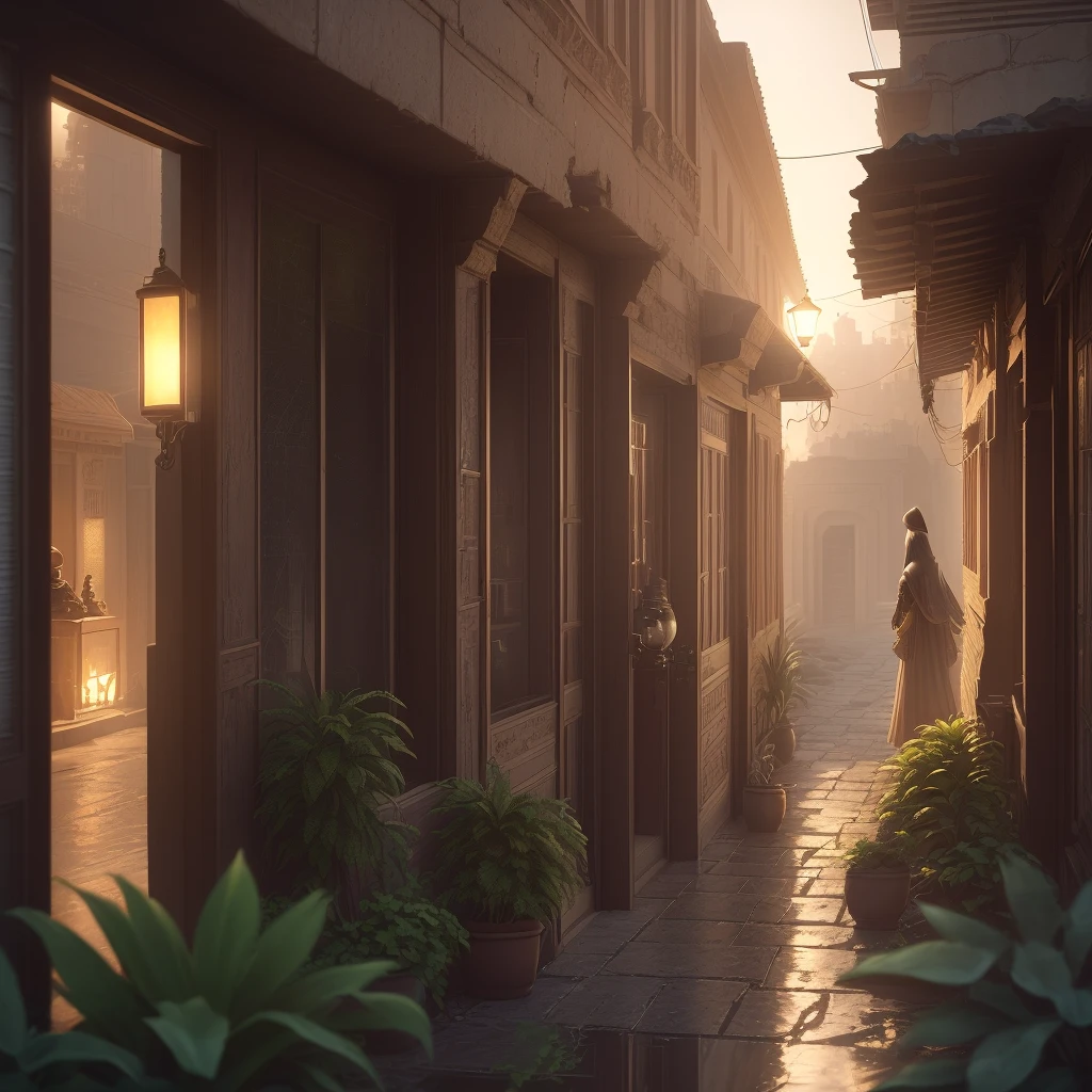 (highly detailed CG Unity 8k wallpaper, realistic entertainment), (nostalgia, retro feel, best quality, masterpiece), Gamaleya district, 1950s, Cairo, Egypt, bustling street scene, colorful traditional architecture, noisy street vendors, bright sunshine , Long Shadows .AD (HD 8k wallpaper), (Masterpiece), (Best Quality: 1.2), (Cinematic Lighting: 1.1), Finely Detailed, Finely Detailed, (Best Expression), 8k Resolution, Intricate Detail, Best Quality, Realistic , Super Detail, Best Light, Best Shadow, Super Resolution, Super Resolution, (Reflection Detail), Shadow Detail, (((Intricate Detail))) (Semi-Realistic: 1.6), (Widescreen: 1.2), Animal Skull, Plant , Candle, Complex Background, Dynamic Camera Angle, Rain, (Warzone), (((High Quality Detailed Ruins)), (Depth of Field), ((Cinematic Lighting)), ((Horror)), ((Dark Fantasy) )), (Best Lighting), (Ultra High Detail), ((Ultra High Detail)), 4K Unity, Ultra Detail: 1.2), (8k: 1.1), ((Horizontal View)), Fantasy Art Dark, (( semi-realistic)), (realistic), (dynamic) in a night theatrical style