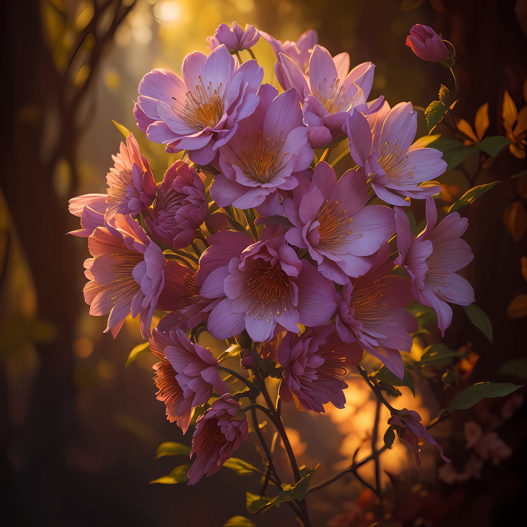 A flower by Casey Weldon, Olga Kvasha, Miho Hirano, hyperdetailed intricately detailed gothic art trending on Artstation triadic colors Unreal Engine 5 detailed matte painting, deep color, fantastical, intricate detail, splash screen, complementary colors, fantasy concept art, 8k resolution, gothic deviantart masterpiece, (dark shot:0.9), art by greg rutkowski and artgerm, soft cinematic light, adobe lightroom, photolab, hdr, intricate, highly detailed,