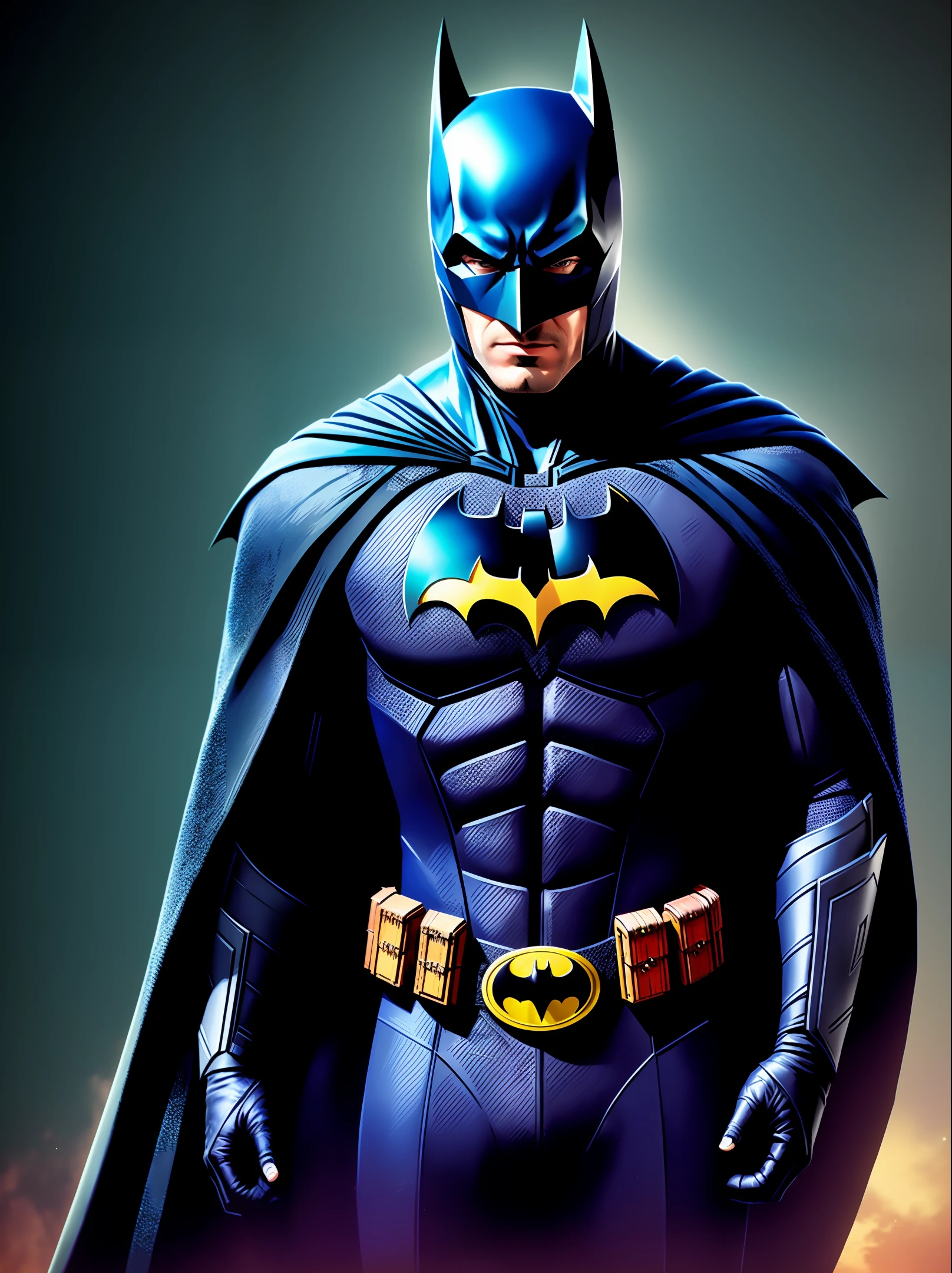 Create Batman as if he were an image from film from the 1880s and with the technology and style of vintage clothing from that era. hyper realistic-upscale