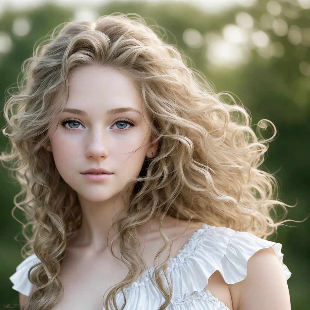 realistic photo, a realistic photo of  18yo girl wearing a bikini, blonde hair, beach,  (1girl), (extremely detailed CG unity 8k wallpaper), photo of the most beautiful artwork in the world, professional majestic (photography by Steve McCurry), 8k uhd, dslr, soft lighting, high quality, film grain, Fujifilm XT3 sharp focus, f 5.6, High Detail, Sharp focus, dramatic, (looking at viewer:1.2), (detailed pupils:1.3), (natural light), (neckline,((1woman))):1.3,beautiful brown hair,flowing hair:1.2, polished, captivating charm, staring directly at the camera, glimmering eyes, dynamic pose, high saturation, gorgeous background, [(long black hair), (natural frizz:1.2), (organic texture:1.2), (individuality:1.1)],  Beautifully styled hair, with gentle waves, subtle coils, and occasional spirals artfully contributing to its overall elegance and allure,  (extremely detailed CG unity 8k wallpaper, masterpiece, best quality, ultra-detailed), voluminous, captivating, chic, (long hair:1.3), (blonde hair:0.91+frizzy hair), (blue eyes:1.2), (white dress:1.1), wind, (motion blur:0.8)