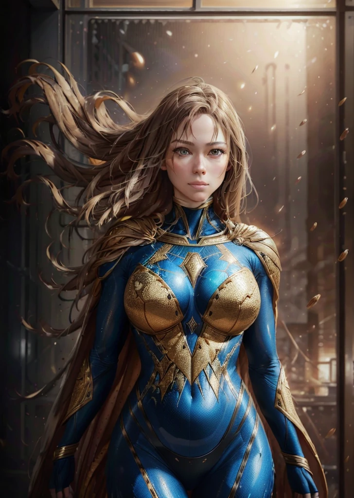 beautiful symmetrical full-body model painted in oil with thick brushstrokes and wet paint, fibonacci, golden ratio, melted wax, visible brushstrokes, surrounded by glass spheres, 3d metal structure tessellation, neural graphic, neurons, color, love, passion, oil on canvas, thick brushstrokes, incredibly detailed, 8k, masterpiece, artstation, surrealist, masterpiece, realistic, realism, photorealism, high contrast, Photorealistic Digital Art Trend on Artstation 8k HD High Definition Realistic Detailed, Detailed, Skin Texture, Hyper Detailed, Realistic Skin Texture, Armor, Best Quality, Ultra High Resolution, , High-Resolution, Detailed, Raw Photo, Nikon D850 Movie Stock Photography 4 Kodak Portra 400 Camera F1.6 Lens Rich Colors Hyper Realistic Texture Realistic Texture Dramatic Lighting UnrealEngine Trend on ArtStation CineStill 800,