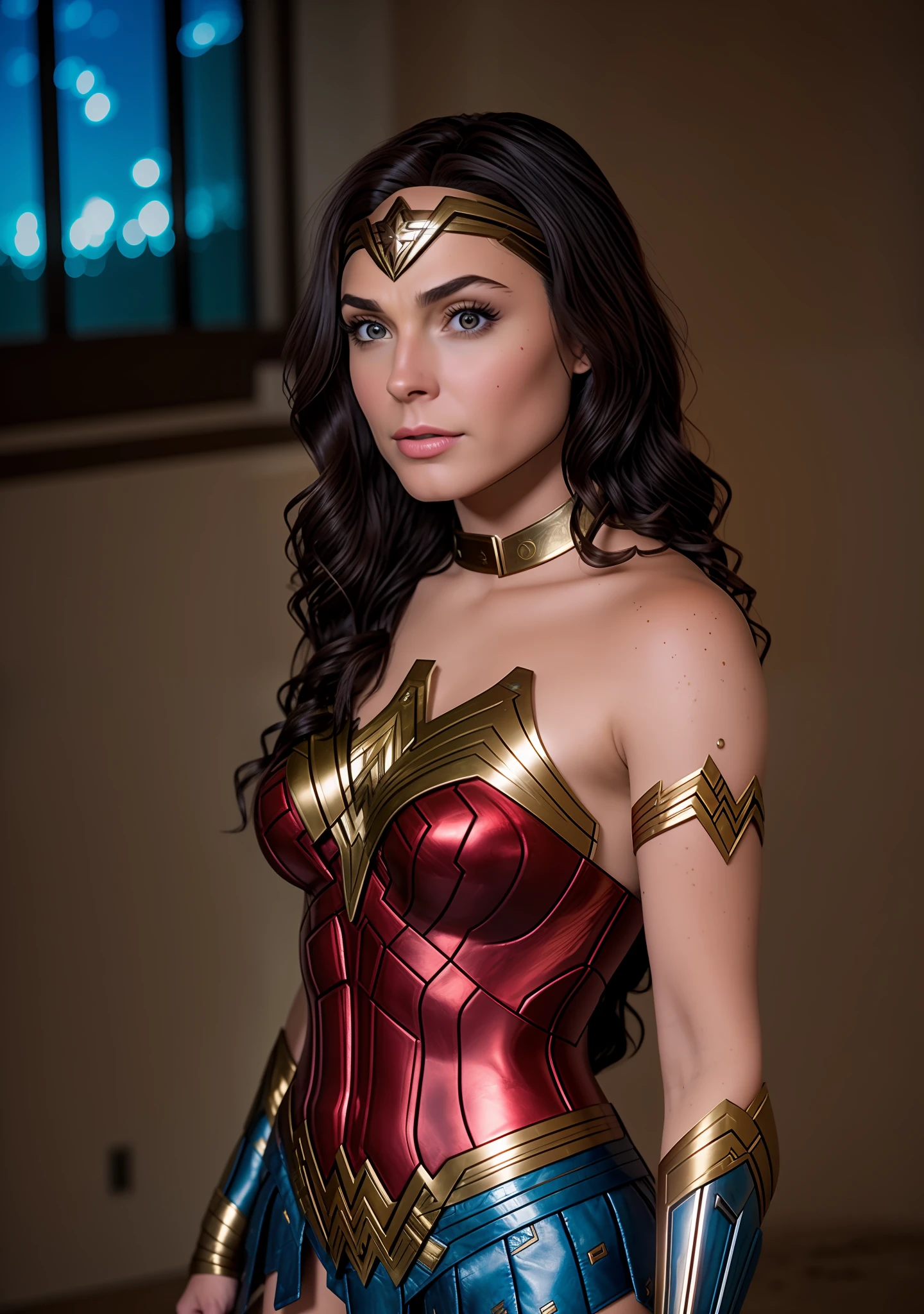 Wonder Woman realista, 8k