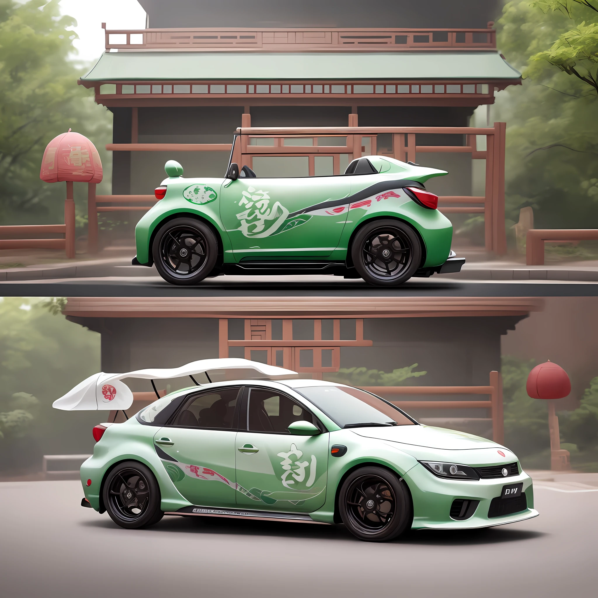 Zongzi car, HD