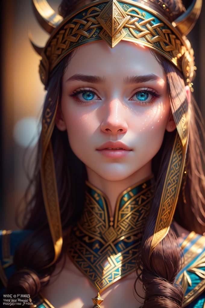 Masterpiece, highest quality, single focus, intricate (high detail: 1.1) (perfect face: 1.1) viking pedigree, sparkling eyes, Lee Jeffreys Nikon d850 film Stock Photo 4 Kodak portra 400 camera f1.6 lens rich Colors Ultra Realistic Lifelike Textures Dramatic Lighting Unreal Engine Trends on Artstation Cinestill 800