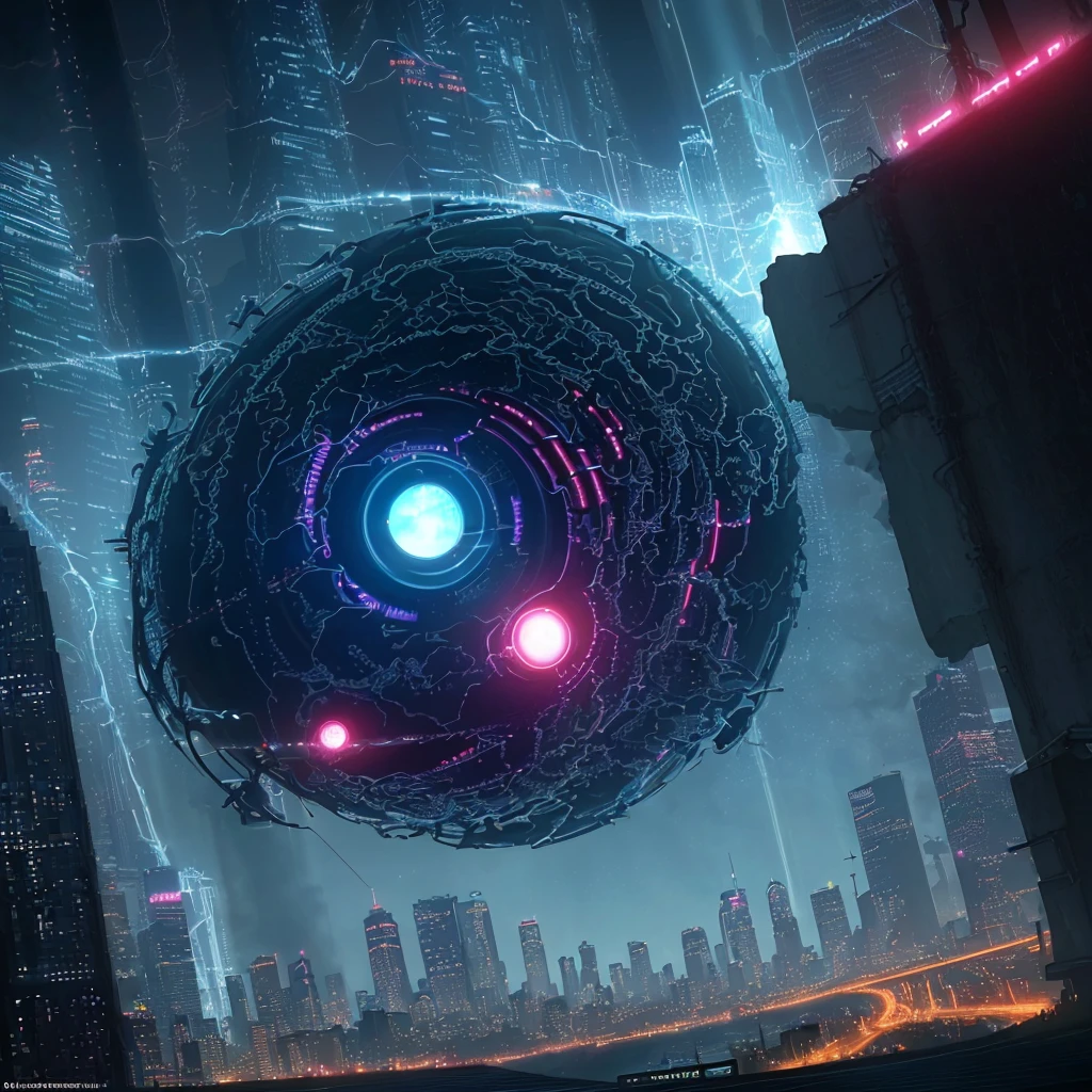 Extremely realistic CG masterpiece, the picture is natural and impeccable. Huge eyes reflect the famous cyberpunk cities and trains, which is dazzling. The enchanting darkness of the devouring darkness that spreads forward meets the blue glow of the future and transports you to another imaginative world.