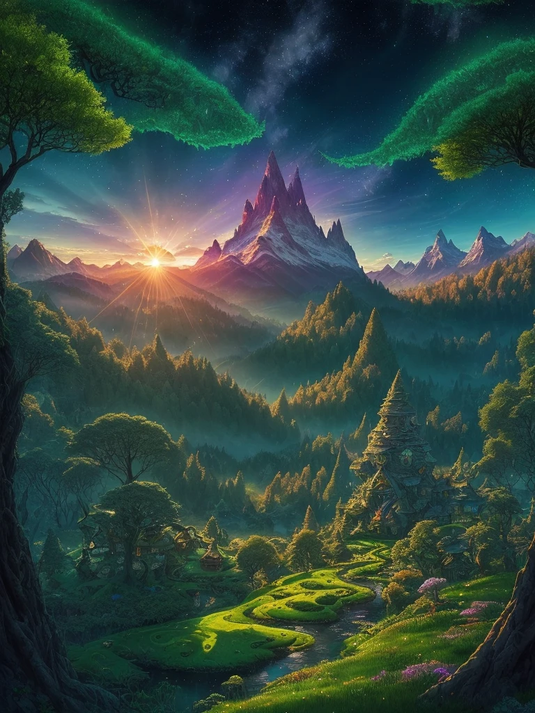 The story begins in the vibrant world of Astralia, a magical kingdom full of wonders and enigmas that has captivated the hearts of its inhabitants for generations. Astralians are known for their deep love and respect for their land and their connection to the magic that flows around them. Its floating islands in the sky create an amazing landscape while the sun illuminates the green meadows, enchanted forests and majestic mountains that guard ancestral secrets. The beauty of nature unfolds before our eyes, from the gentle murmur of the wind to the golden glow of the sun's rays at sunset.