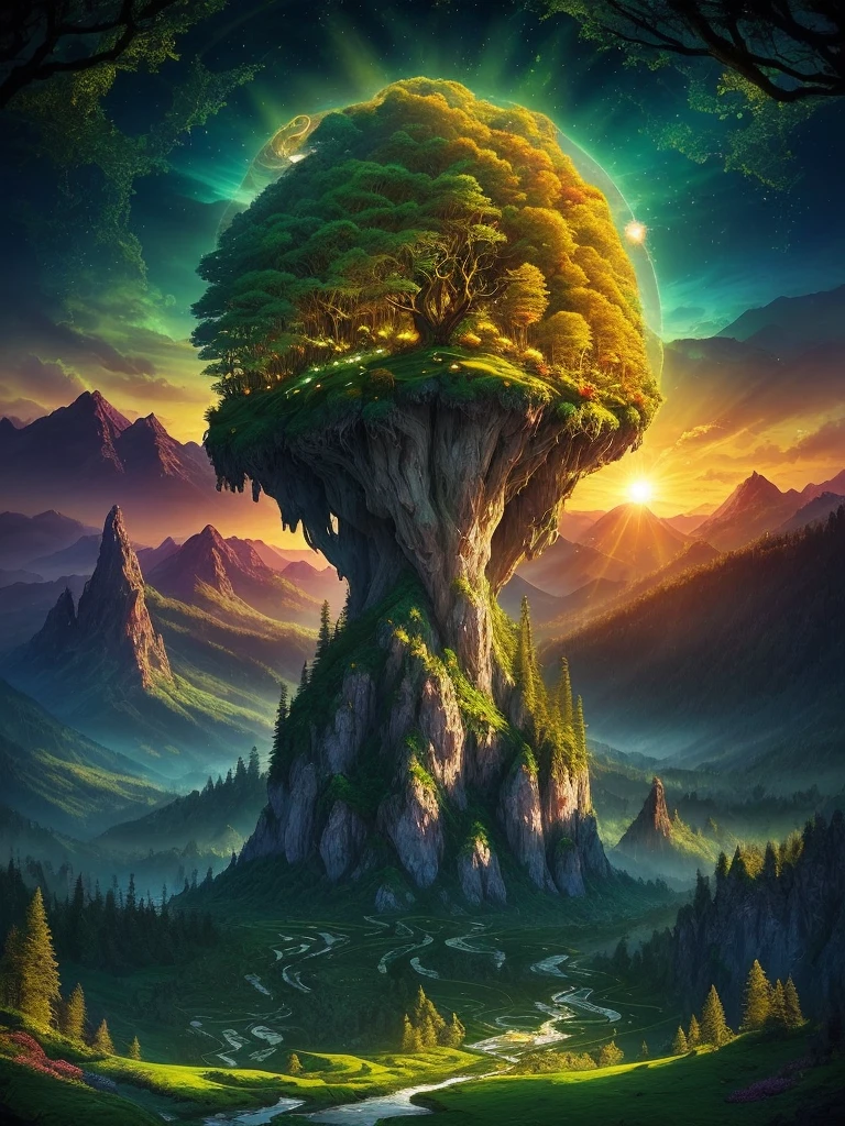 The story begins in the vibrant world of Astralia, a magical kingdom full of wonders and enigmas that has captivated the hearts of its inhabitants for generations. Astralians are known for their deep love and respect for their land and their connection to the magic that flows around them. Its floating islands in the sky create an amazing landscape while the sun illuminates the green meadows, enchanted forests and majestic mountains that guard ancestral secrets. The beauty of nature unfolds before our eyes, from the gentle murmur of the wind to the golden glow of the sun's rays at sunset.
