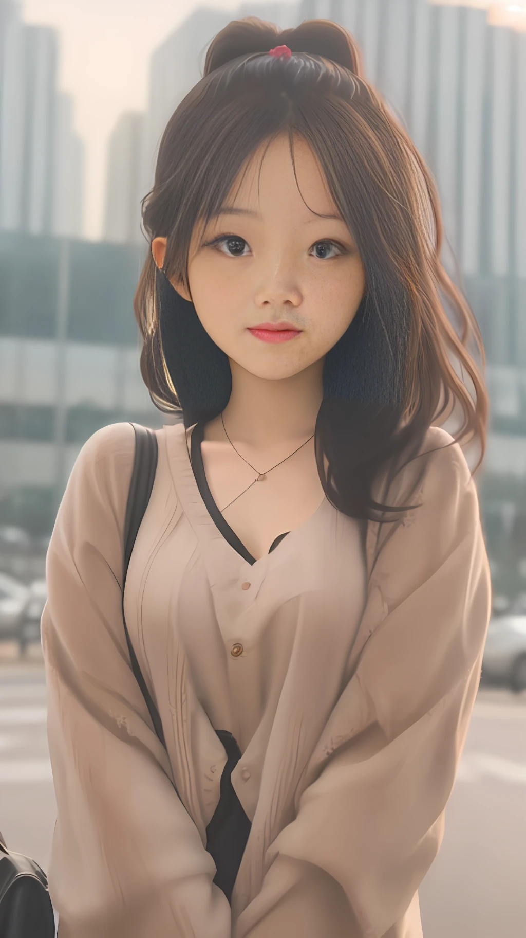 A girl, a beauty