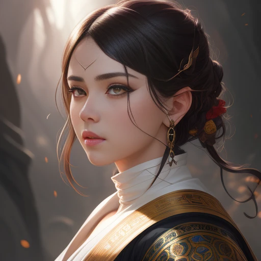 1boy,kamado_tanjirou,ultra realistic photo portrait , colorful, painting burst, beautiful symmetrical face, nonchalant kind look, realistic round eyes, tone mapped, intricate, elegant, highly detailed, digital painting, artstation, concept art, smooth, sharp focus, illustration, dreamy magical atmosphere, art by artgerm and greg rutkowski and alphonse mucha, 4k, 8k