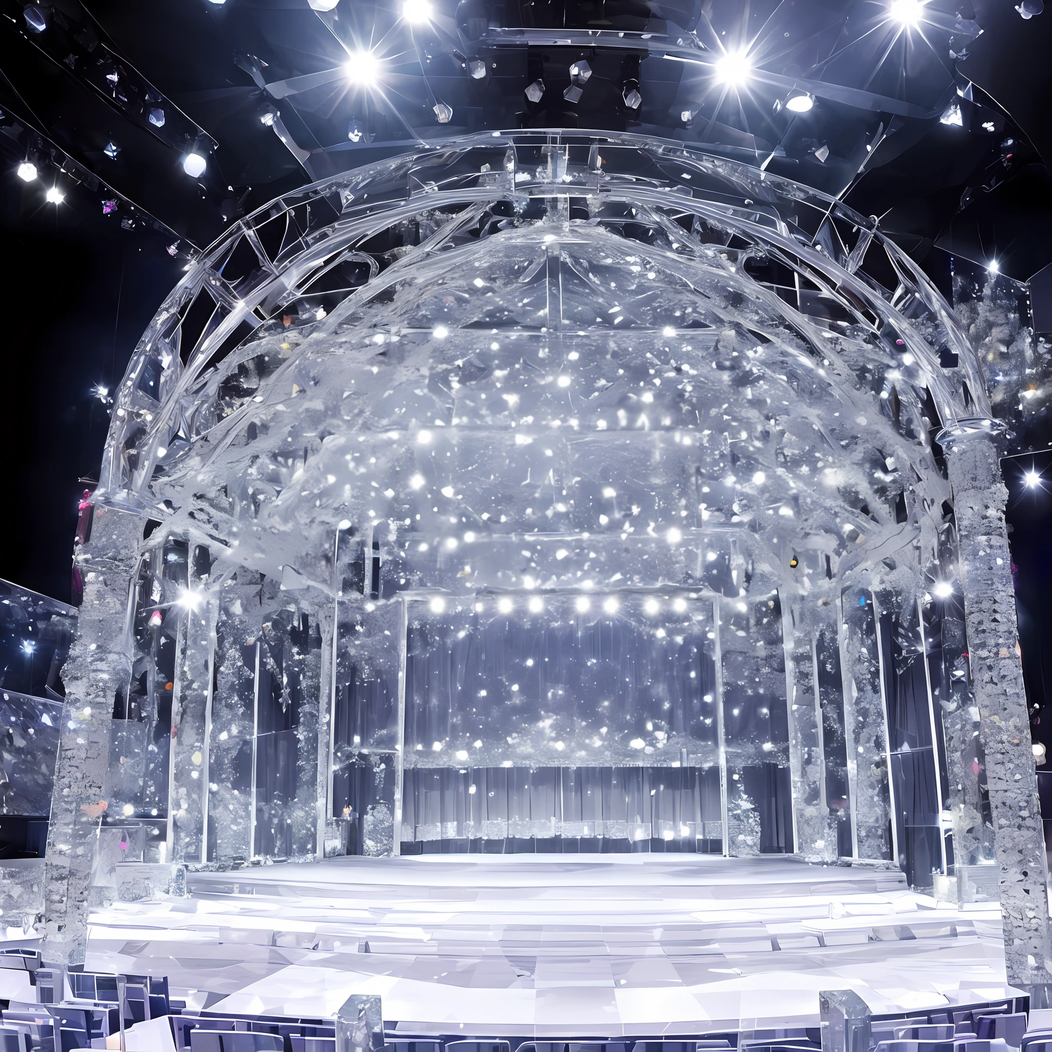 crystallthings, crystal theatre stage