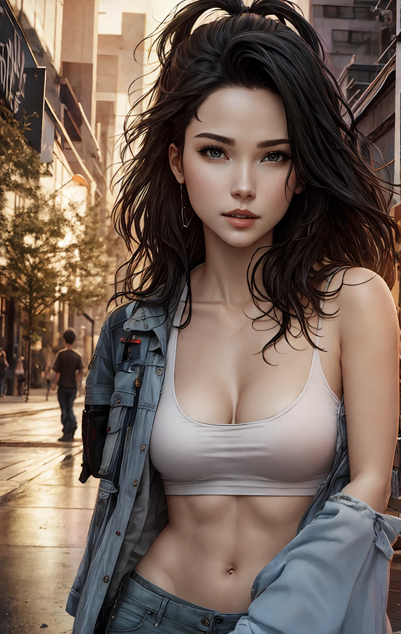 Redraw image high definition photorealistic