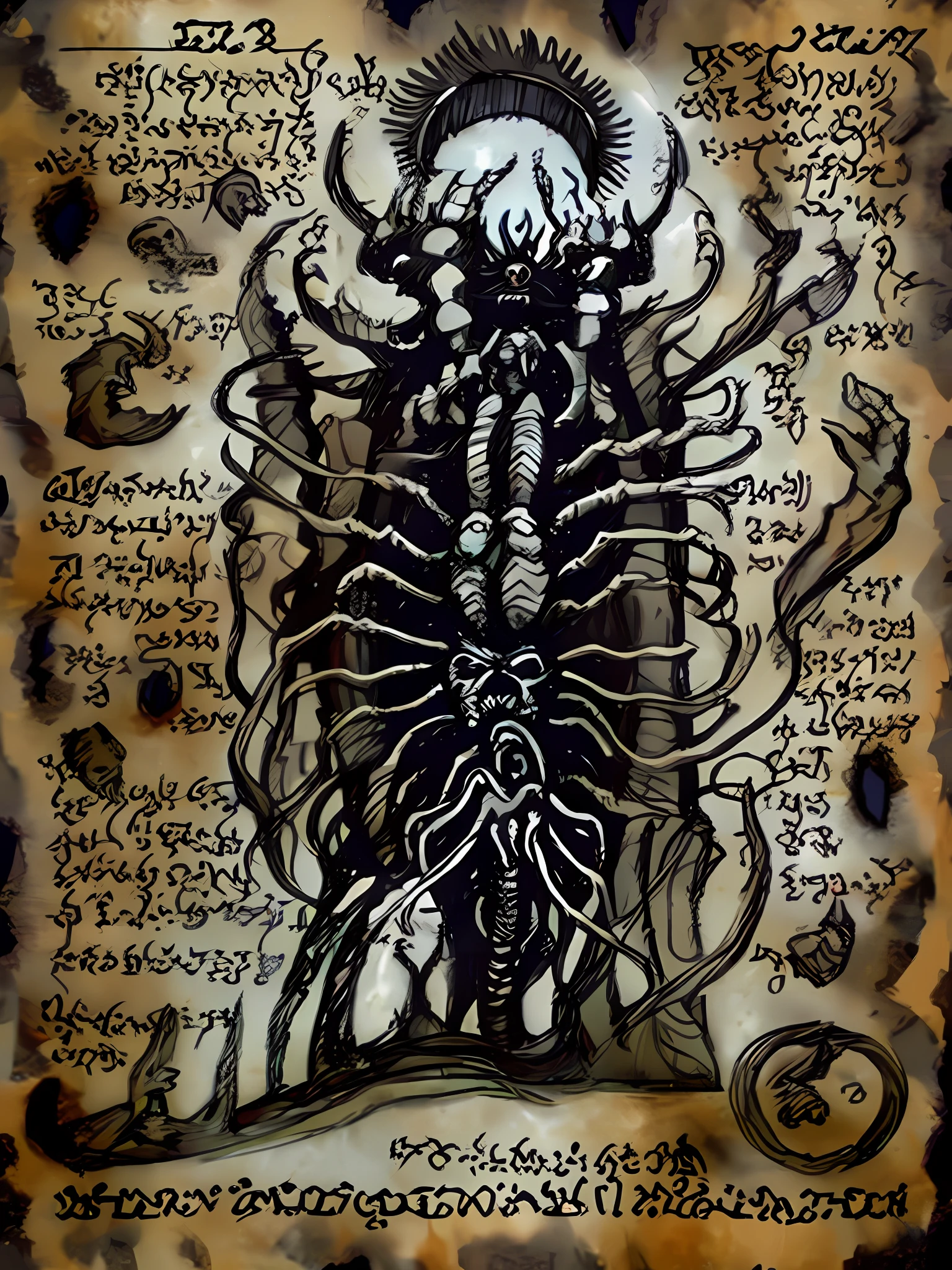 Necronomicon Sketch, portal