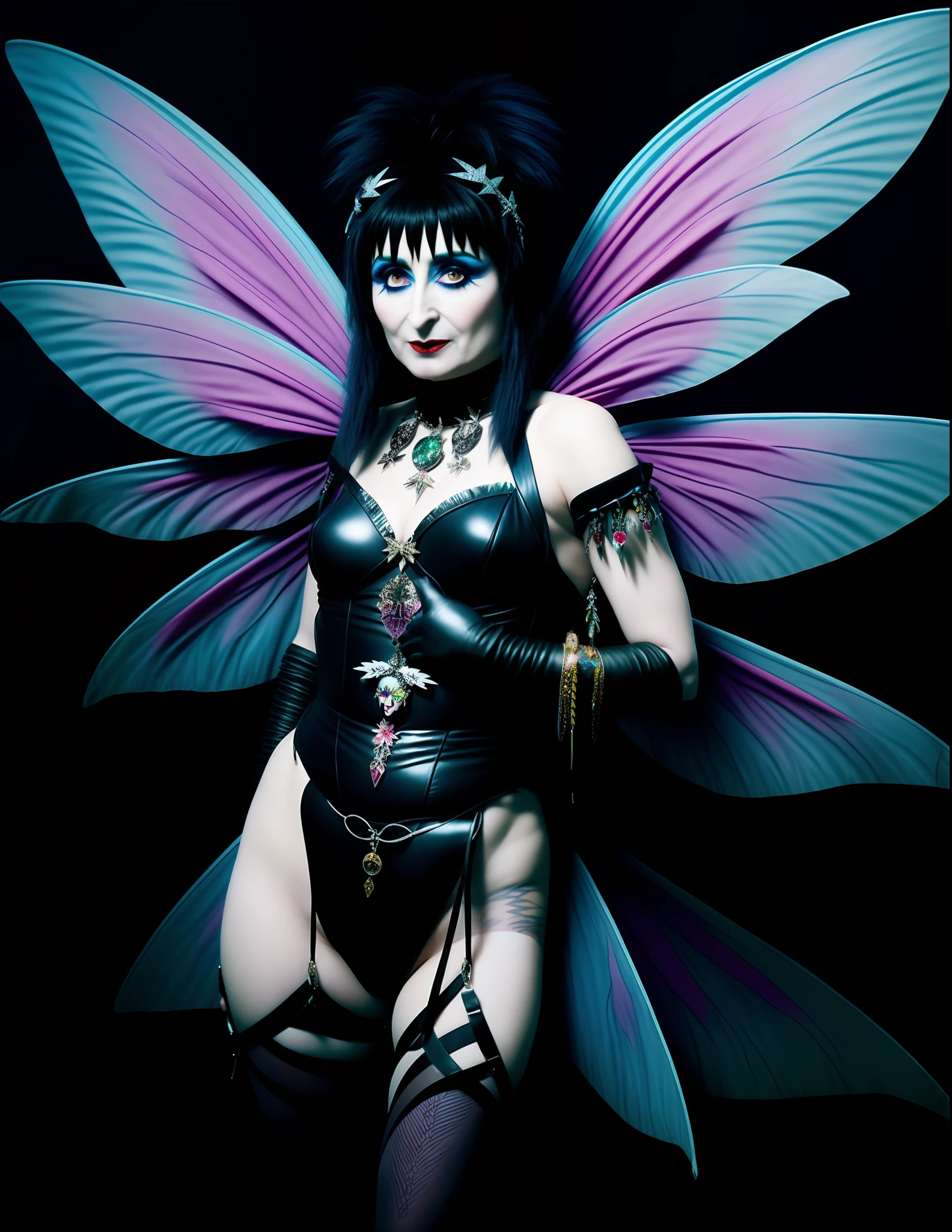 SIOUXSIE SIOUX AS A COLORFUL FAIRY