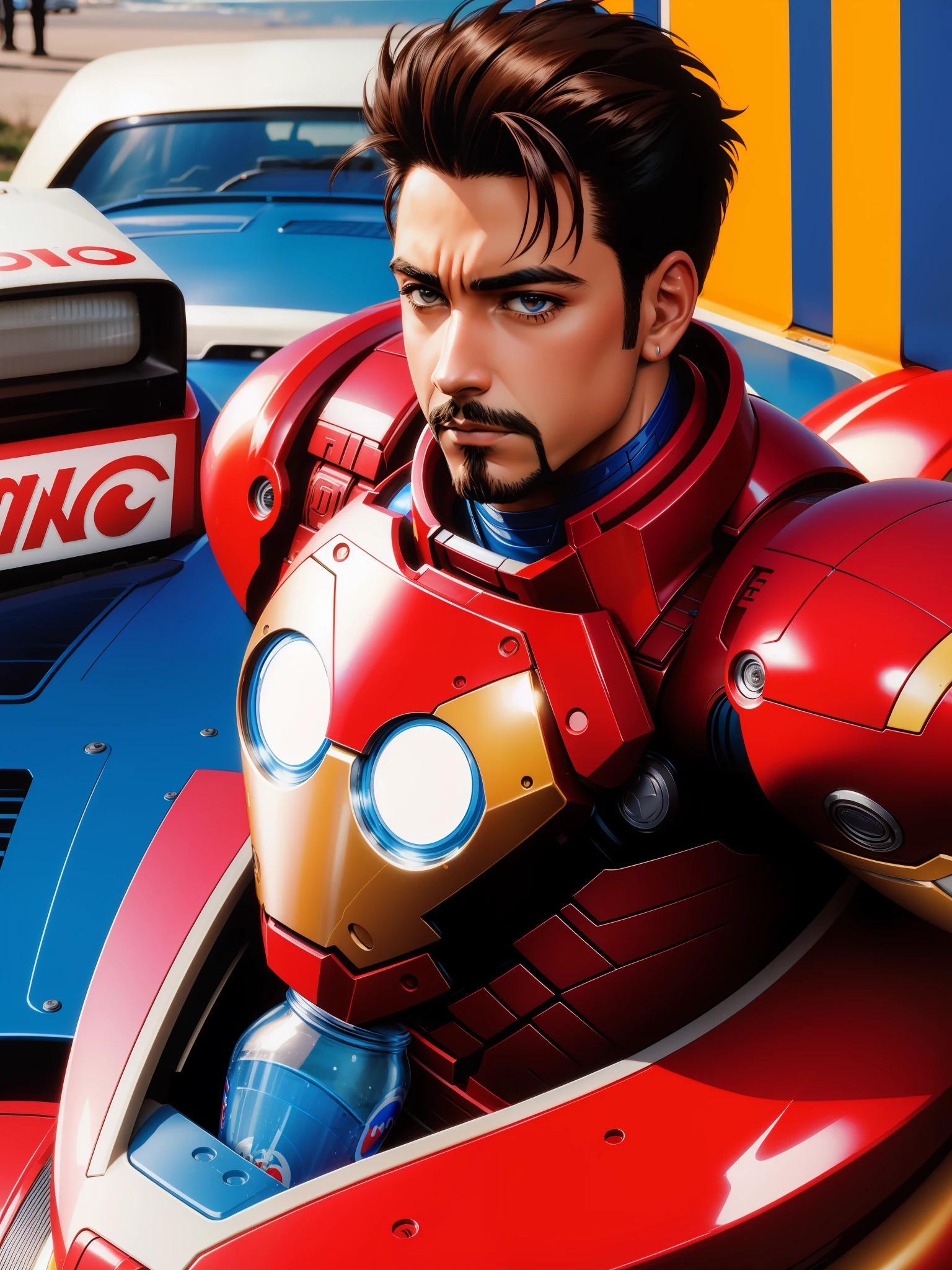 iron man pepsi card 80's