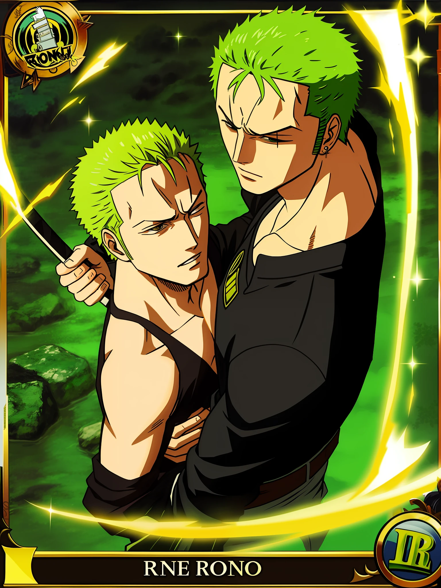 TRADING CARD RORONOA ZORO