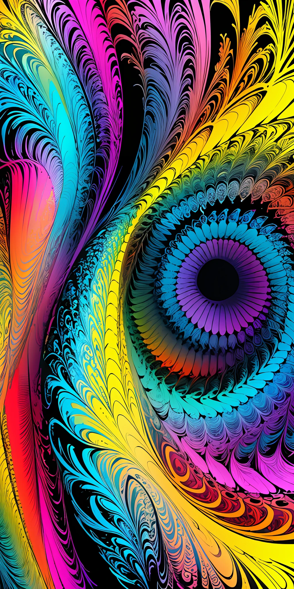 (flat color:1.3),(colorful:1.3),(masterpiece:1.2), best quality, masterpiece, original, extremely detailed wallpaper, looking at viewer,1girl with the pattern,solo,floating colorful water, (fractal art:1.3),