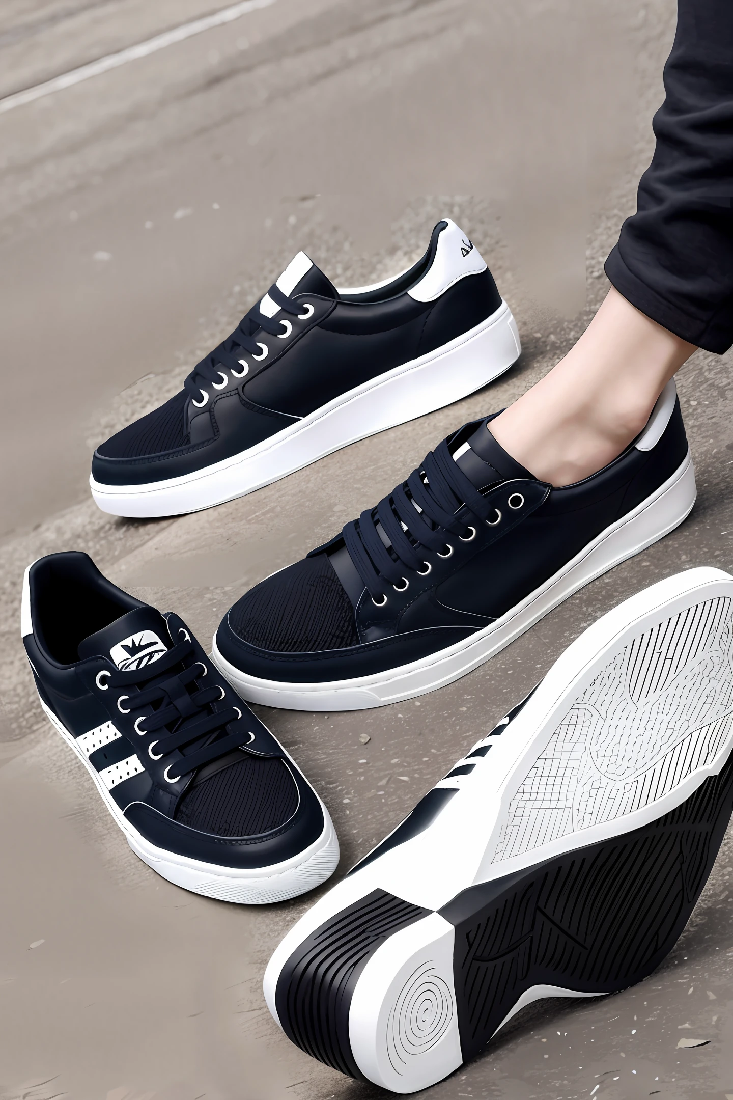Fashionable sneakers